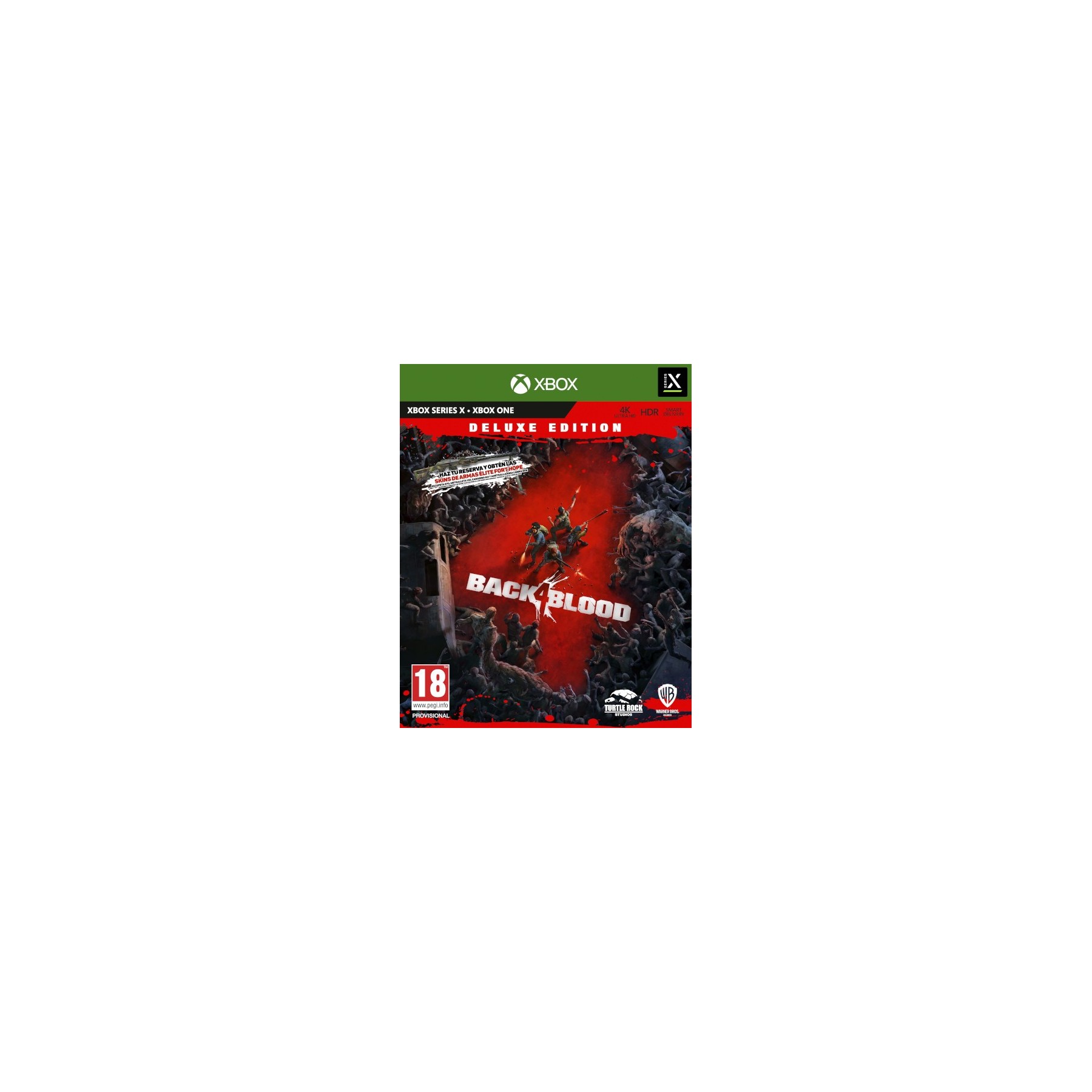 Back 4 Blood Deluxe Edition (Juego+Acceso Anticipado+Steelcase+Pase Anual+Skins Armas) (Xbone) Juego para Consola Microsoft XBOX Series X [PAL ESPAÑA]