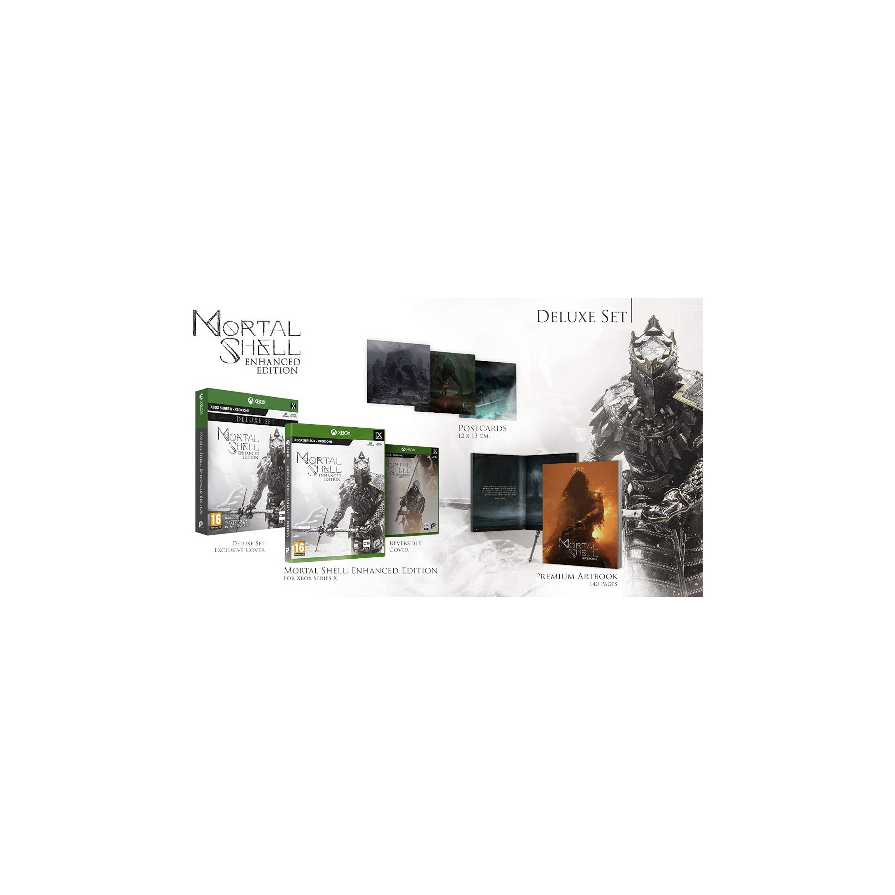 Mortal Shell Enhanced Edition -Deluxe Set- Juego para Consola Microsoft XBOX Series X [PAL ESPAÑA]