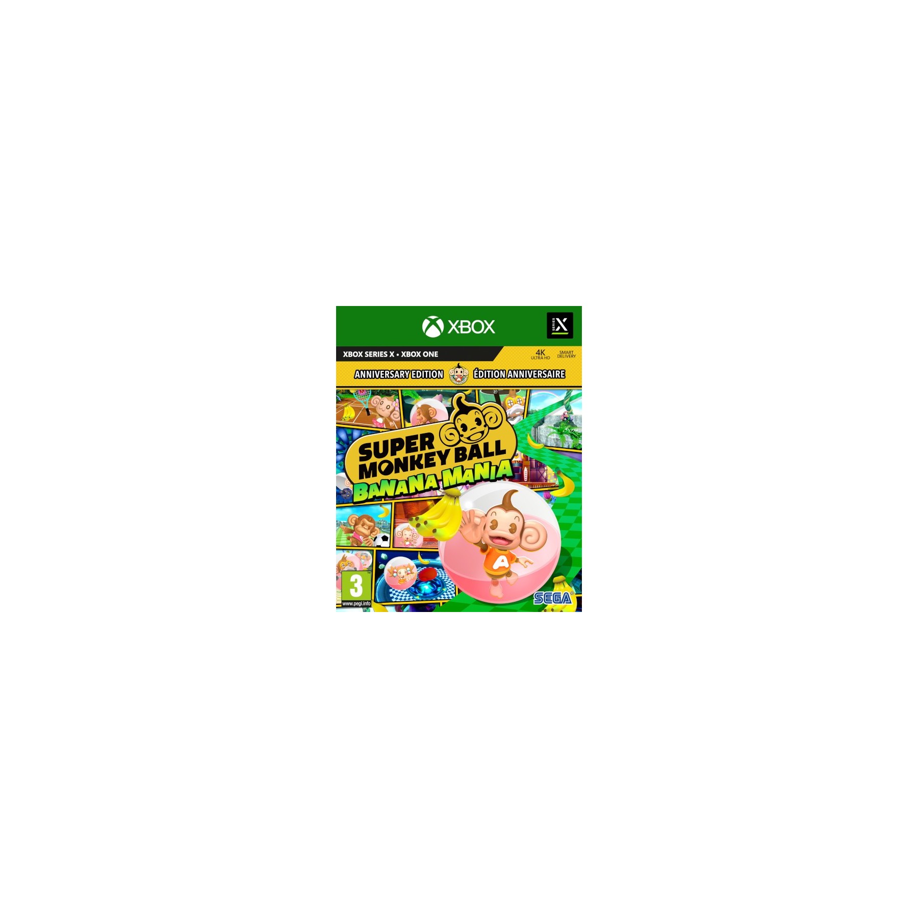 SUPER MONKEY BALL BANANA MANIA LAUNCH EDITION (XBONE)