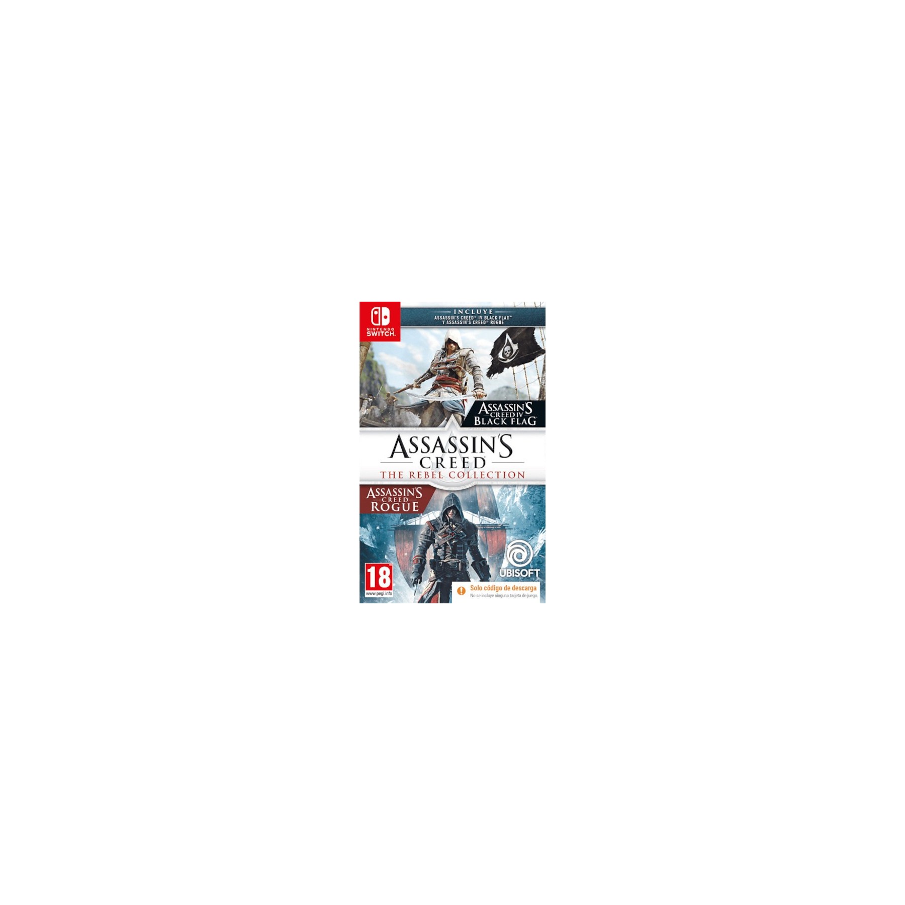 ASSASSIN’S CREED THE REBEL COLLECTION (ASSASSIN’S CREED IV BLACK FLAG + ROGUE ) (CIAB)