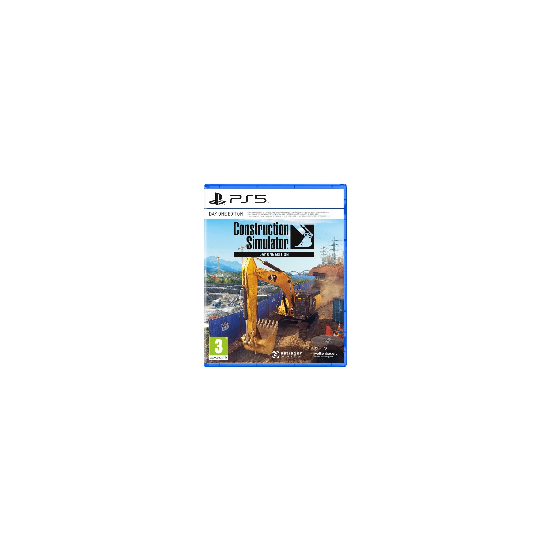 Construction Simulator Day One Edition Juego para Consola Sony PlayStation 5, PS5 [PAL ESPAÑA]