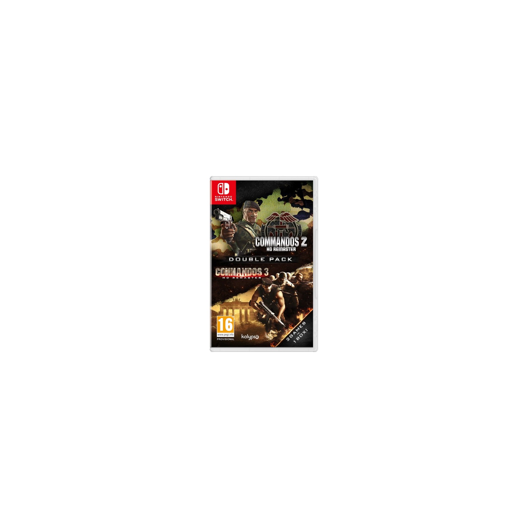 Commandos 2 + Commados 3 - Hd Remaster Double Pack Juego para Consola Nintendo Switch [PAL ESPAÑA]