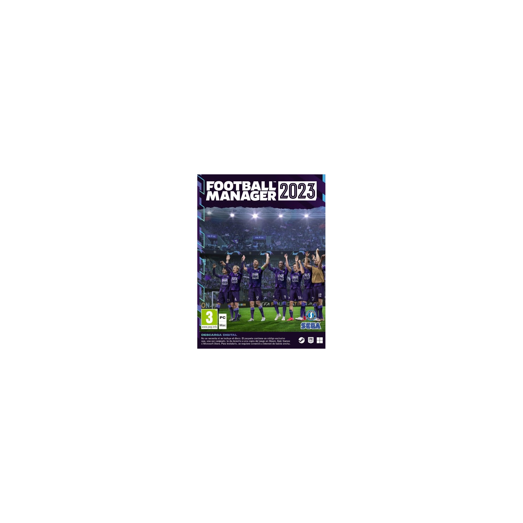 Football Manager 2023 Juego para PC, Ordenador y Portatil [PAL ESPAÑA]