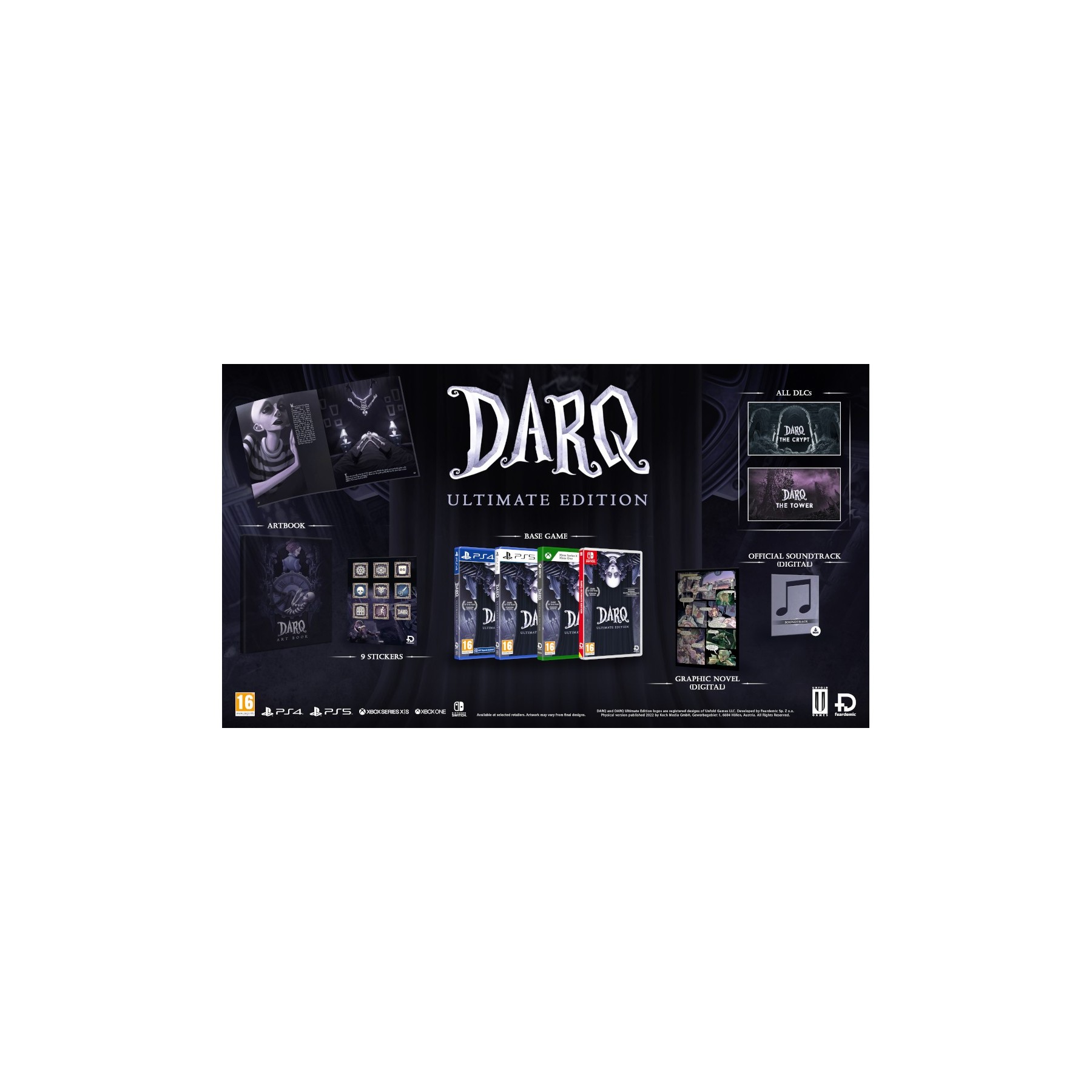 Darq Ultimate Edition Juego para Consola Sony PlayStation 4, PS4 [PAL ESPAÑA]