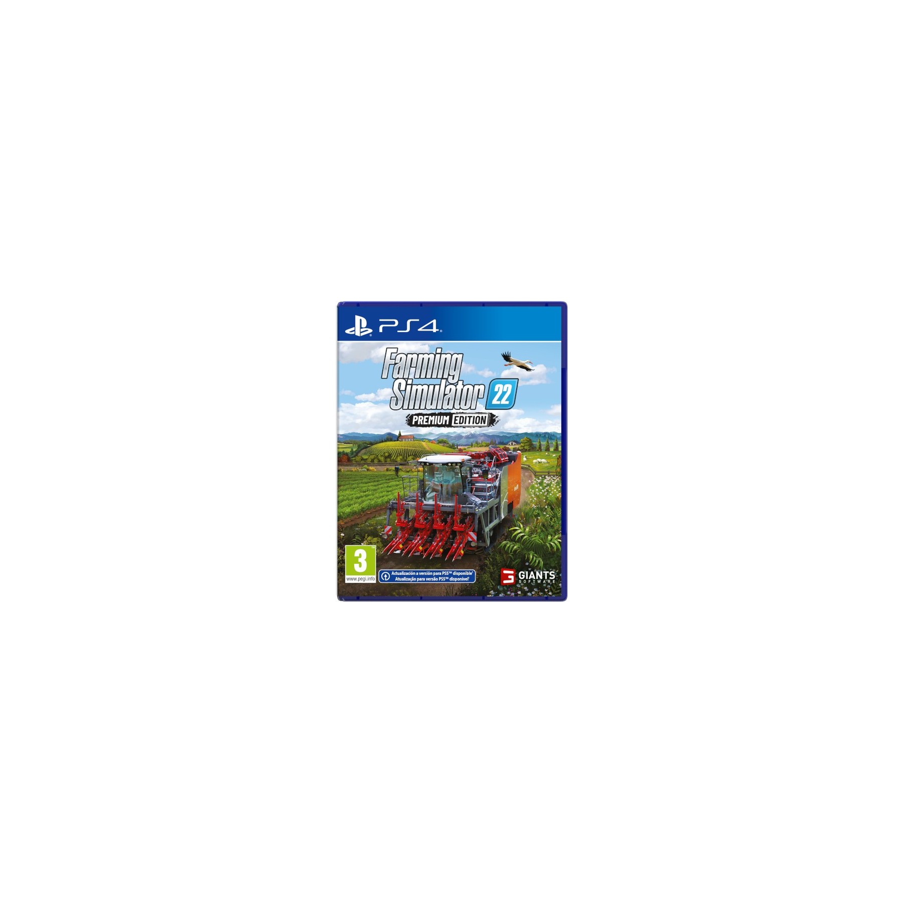 Farming Simulator 22: Premium Edition Juego para Consola Sony PlayStation 4, PS4 [PAL ESPAÑA]