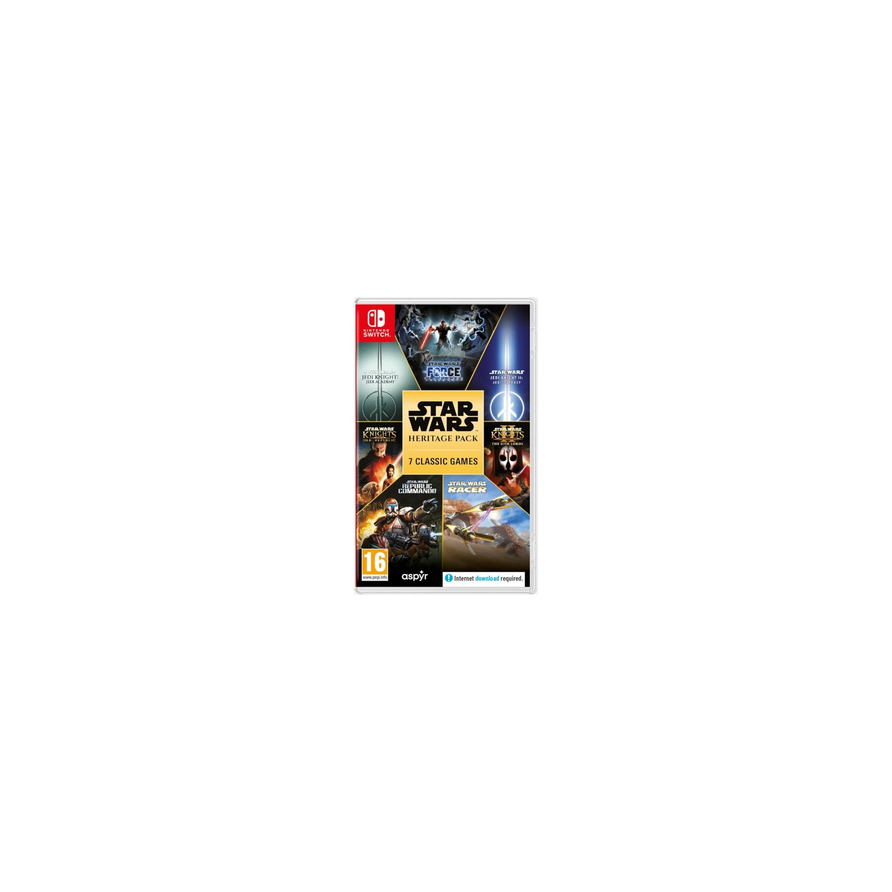 STAR WARS HERITAGE PACK (7 JUEGOS CLASICOS)