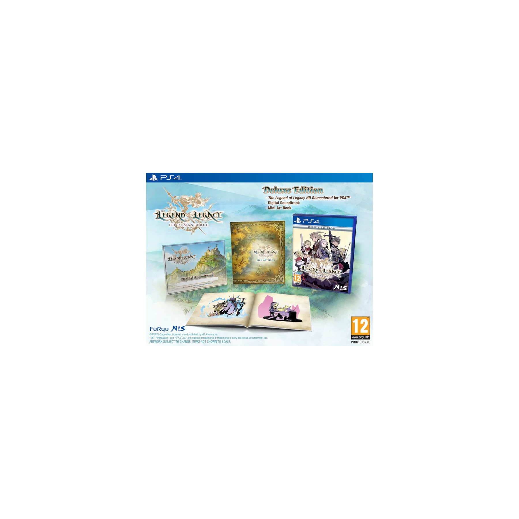 THE LEGEND OF LEGACY HD REMASTERED – DELUXE EDITION