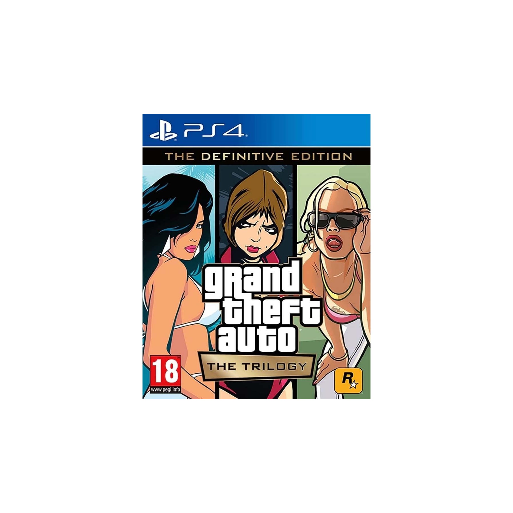 Grand Theft Auto The Trilogy – The Definitive Edition Juego para Consola Sony PlayStation 4 PS4 [ PAL ESPAÑA ]