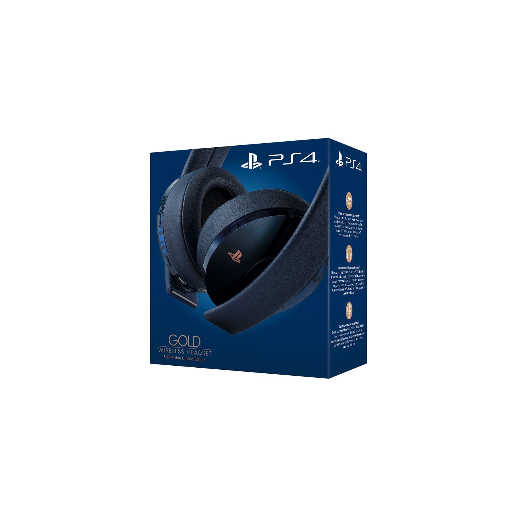 PS4 500 Million Limited Edition Gold Headset Juego para Consola Sony PlayStation 4 PS4