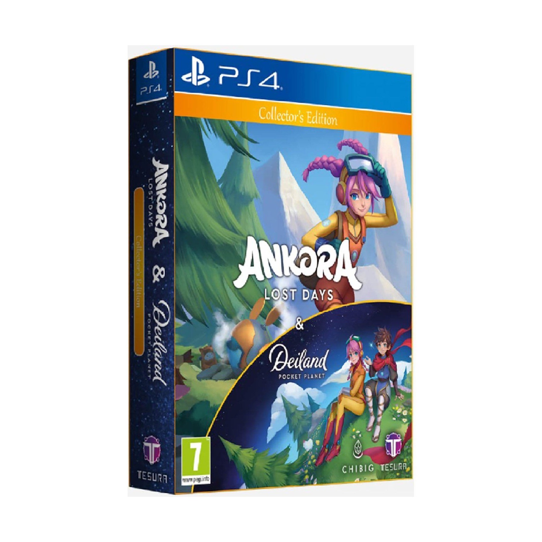 Ankora: Lost Days & Deiland: Pocket Planet (Collector's Edition) Juego para Consola Sony PlayStation 4 PS4