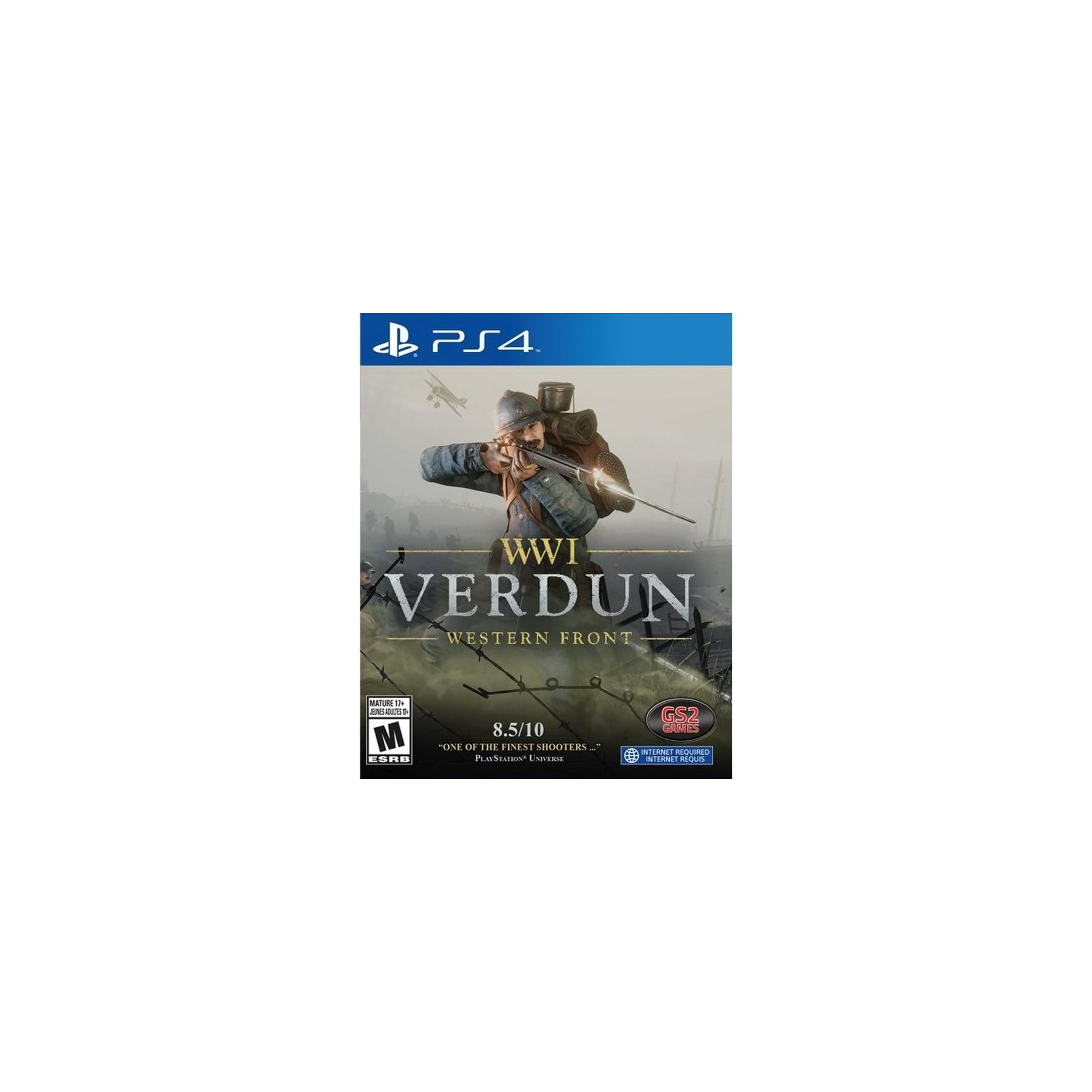 WWI Verdun Western Front Juego para Consola Sony PlayStation 4 PS4