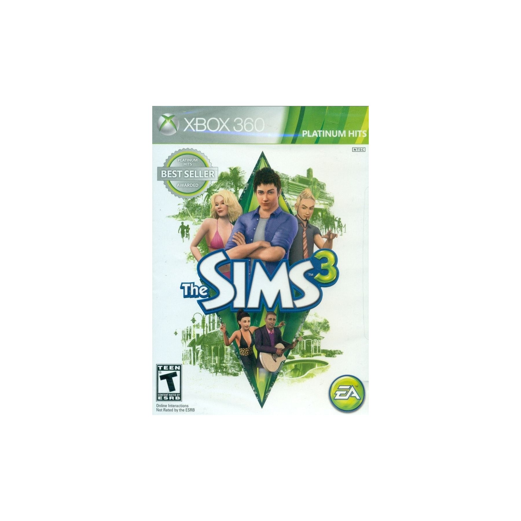 The Sims 3 (Platinum Hits) Juego para Consola Microsoft XBOX 360