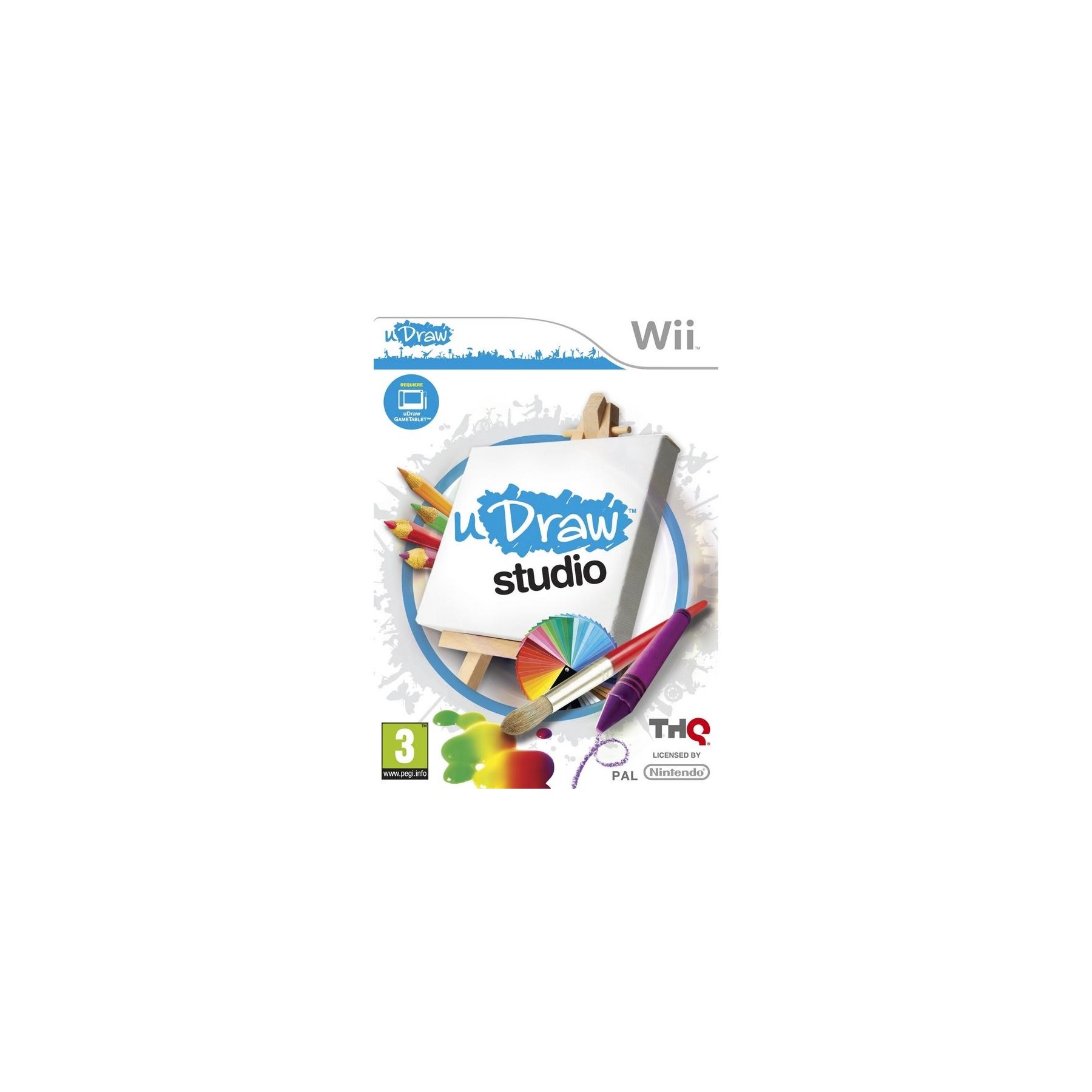 Udraw Studio: Artista Al Instante (Juego Solo) Wii Tablet