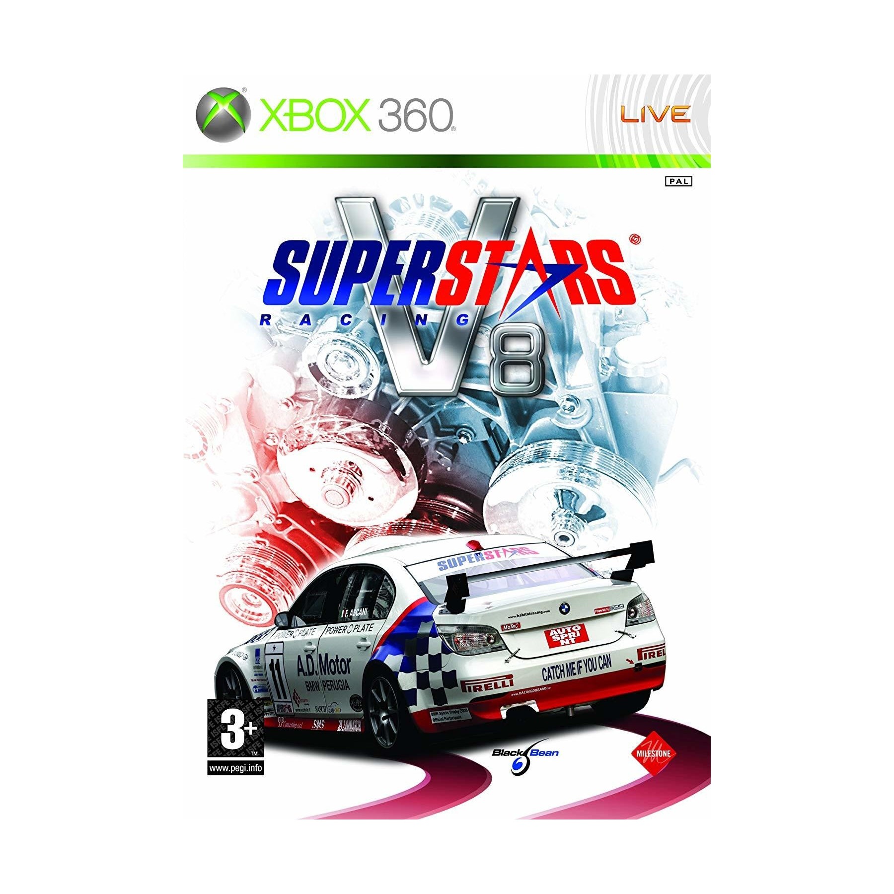 Superstars Racing V8 X360 Version Importación