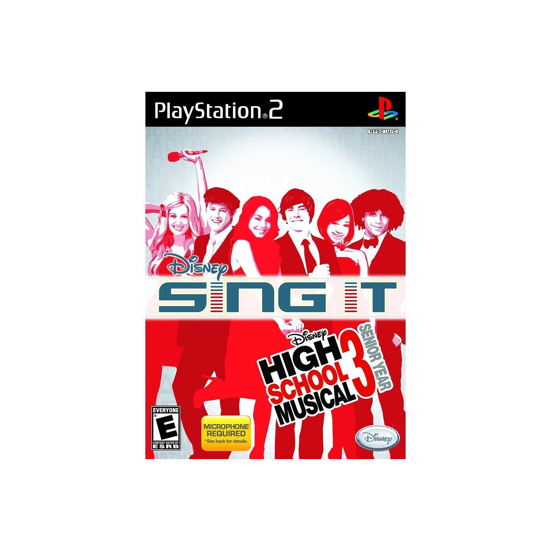 Disney Sing High School Musical 3 Senior Year [ IMPORTACION ] Juego para Consola Sony PlayStation 2