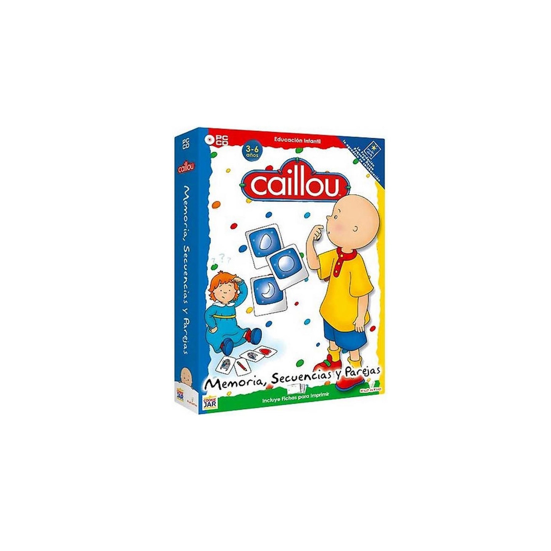 Caillou: Memoria, Secuencias, Parejas Pc