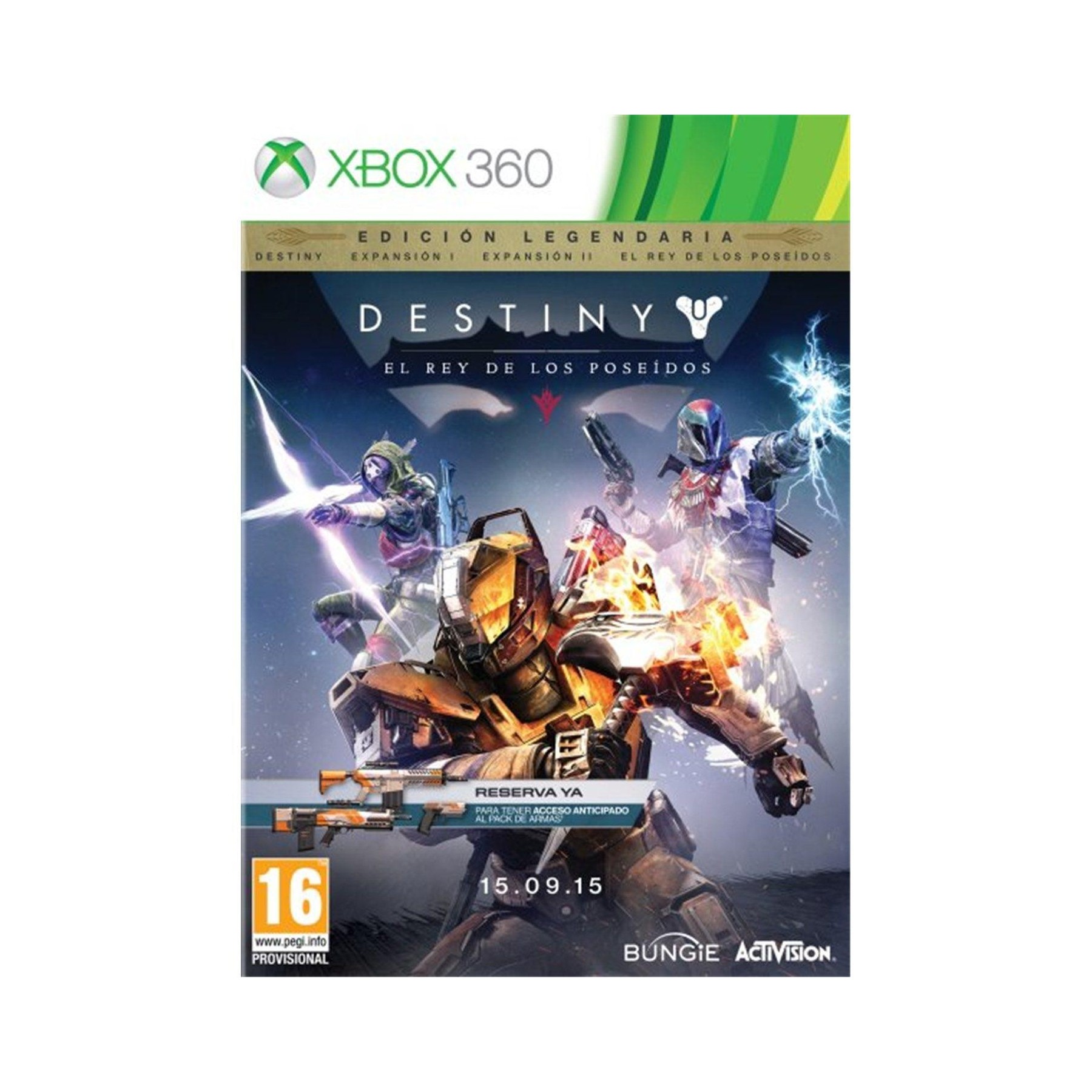 Destiny: El Rey De Los Poseídos Juego para Consola Microsoft XBOX 360 [PAL ESPAÑA]