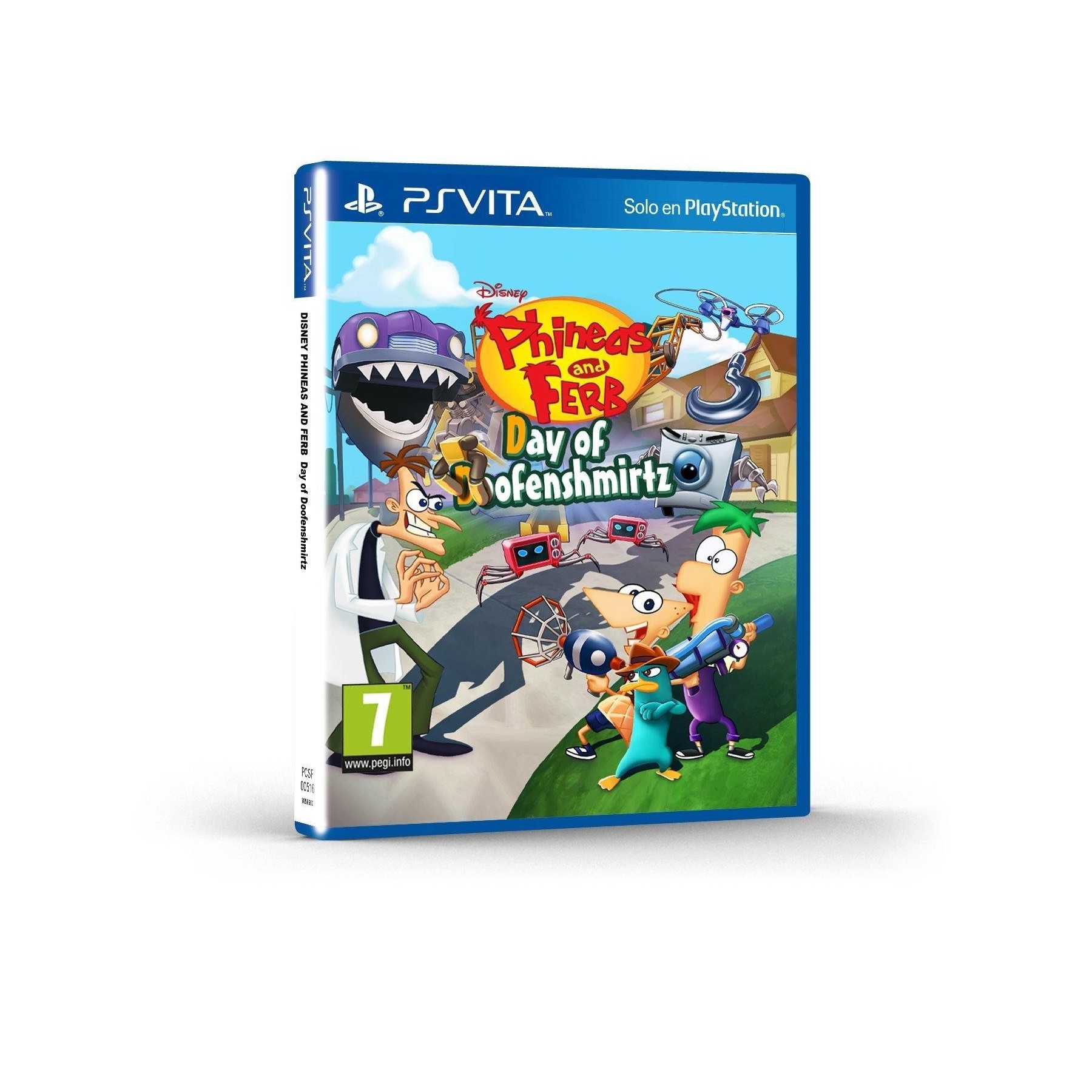 Phineas & Pherb Day Of Doofenshmirtz Ps Vita