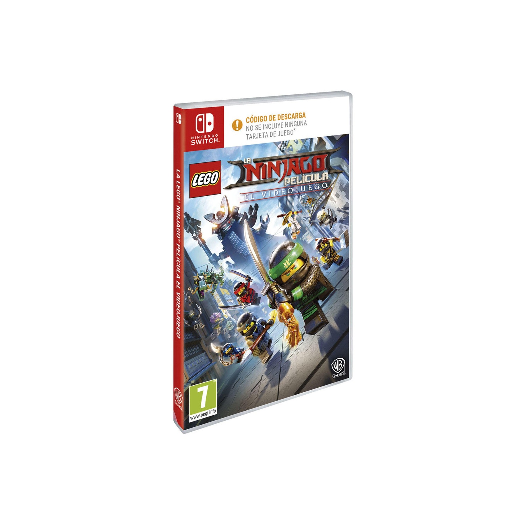 Lego Ninjago La Pelicula El Videojuego [ DIGITAL ] Juego para Consola Nintendo Switch [PAL ESPAÑA]