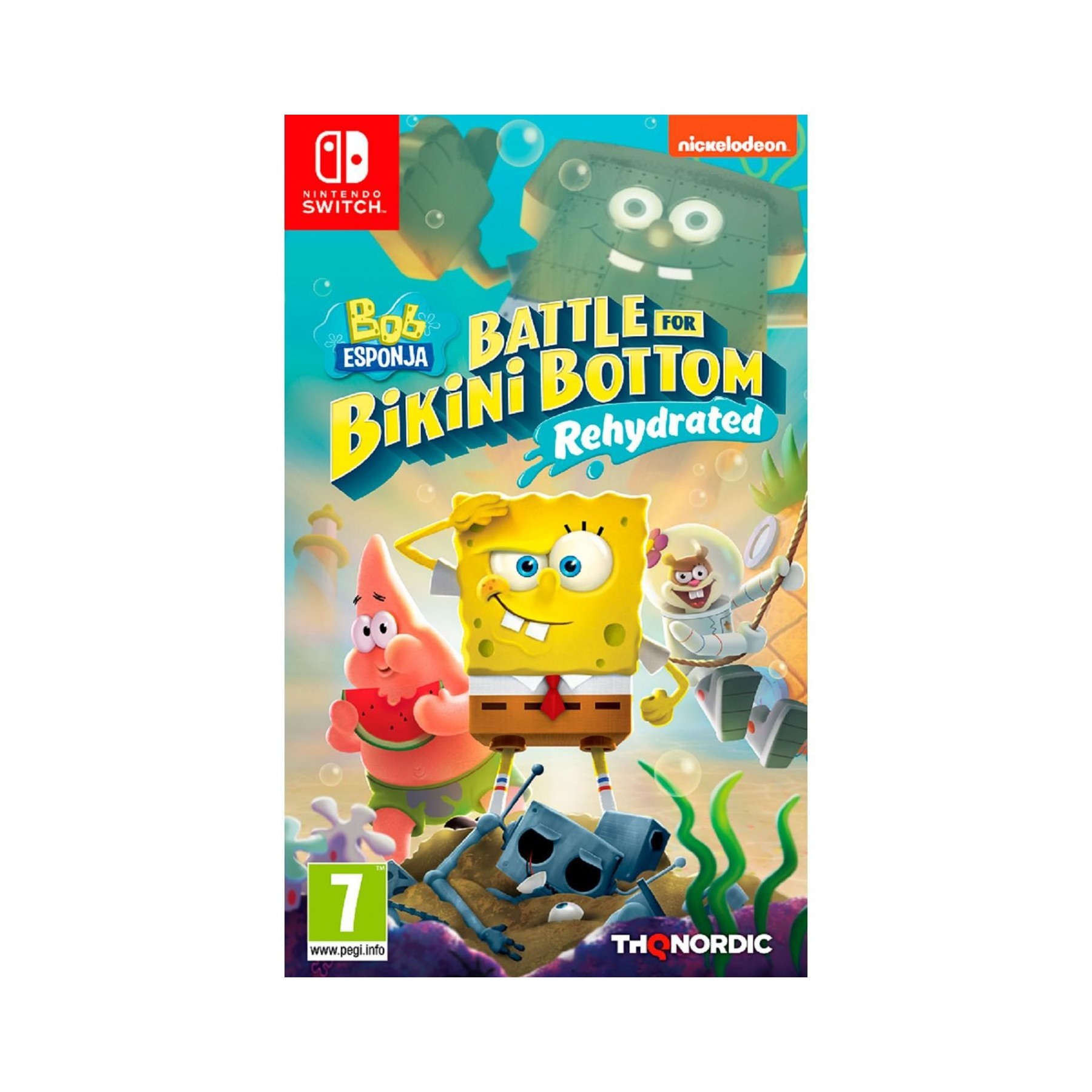 Bob Esponja: Battle For Bikini Bottom - Rehydrated Switch