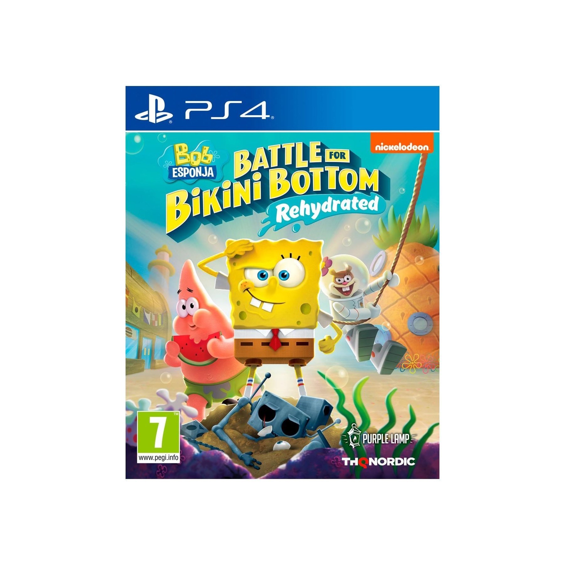 Bob Esponja: Battle For Bikini Bottom - Rehydrated Ps4