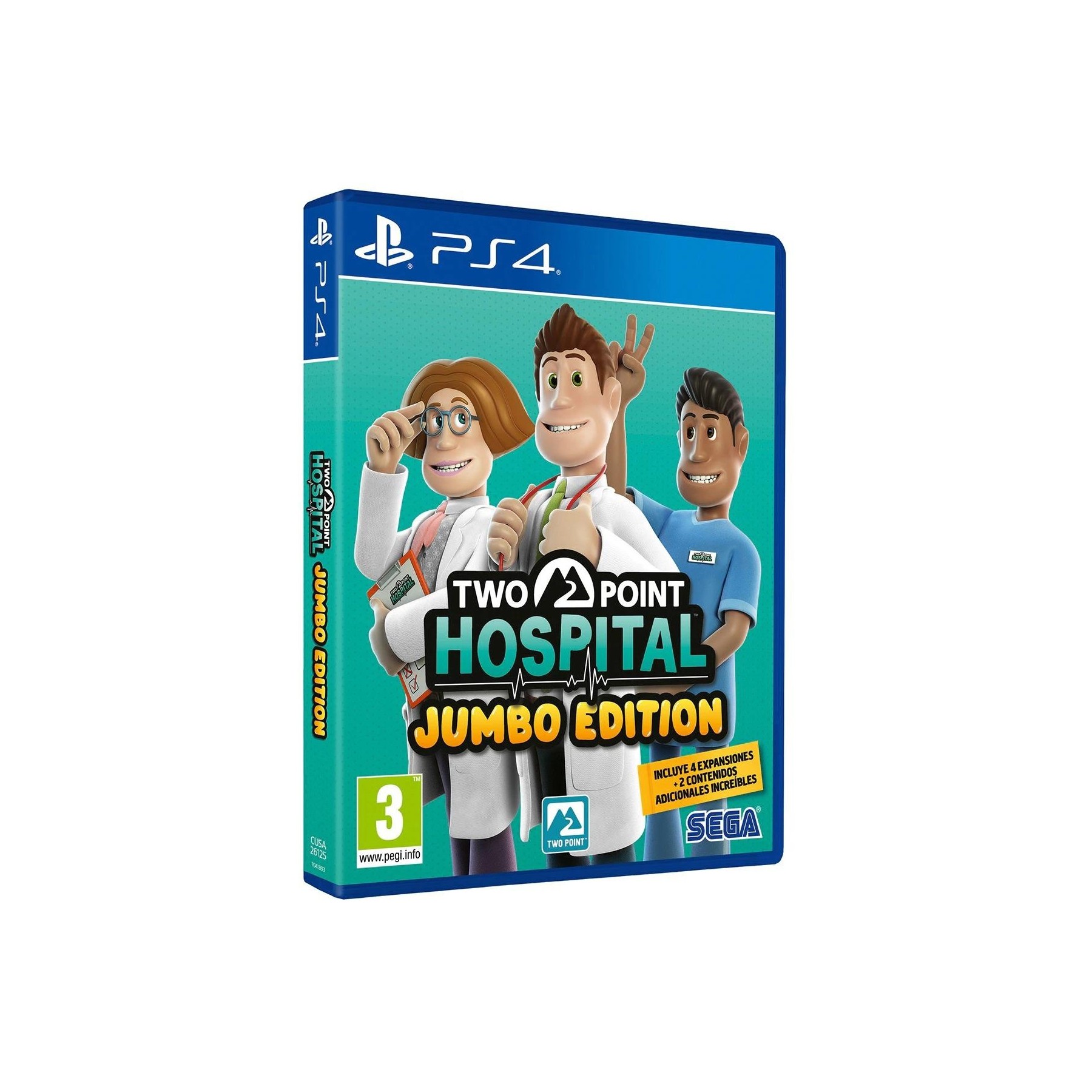 Two Point Hospital Jumbo Edit Juego para Consola Sony PlayStation 4 [PAL ESPAÑA]