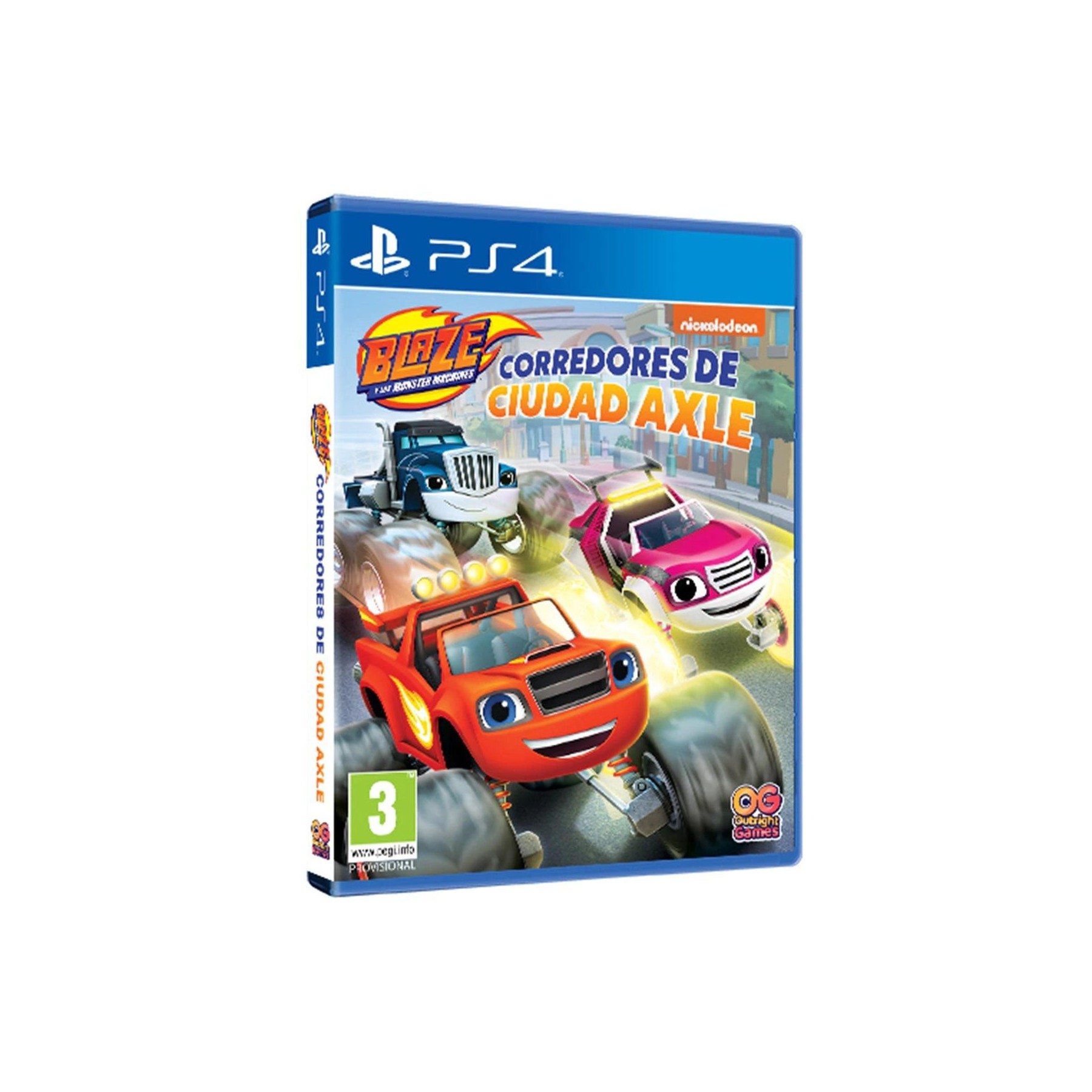 Blaze Y Los Monster Machines Corredores De Ciudad Axle Ps4