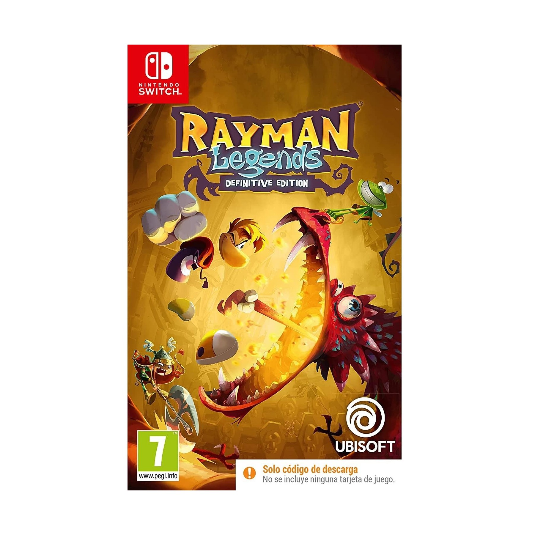 Rayman Legends:Definitive Ed. (Code In Box) Switch