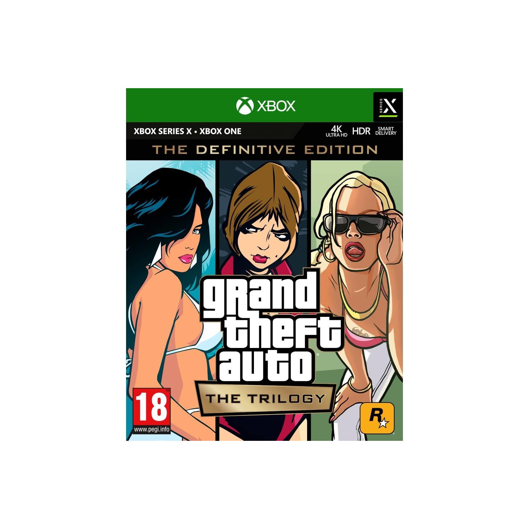 Grand Theft Auto: The Trilogy  The Definitive Edition Microsoft XBOXo Juego para Consola Microsoft XBOX One [PAL ESPAÑA]