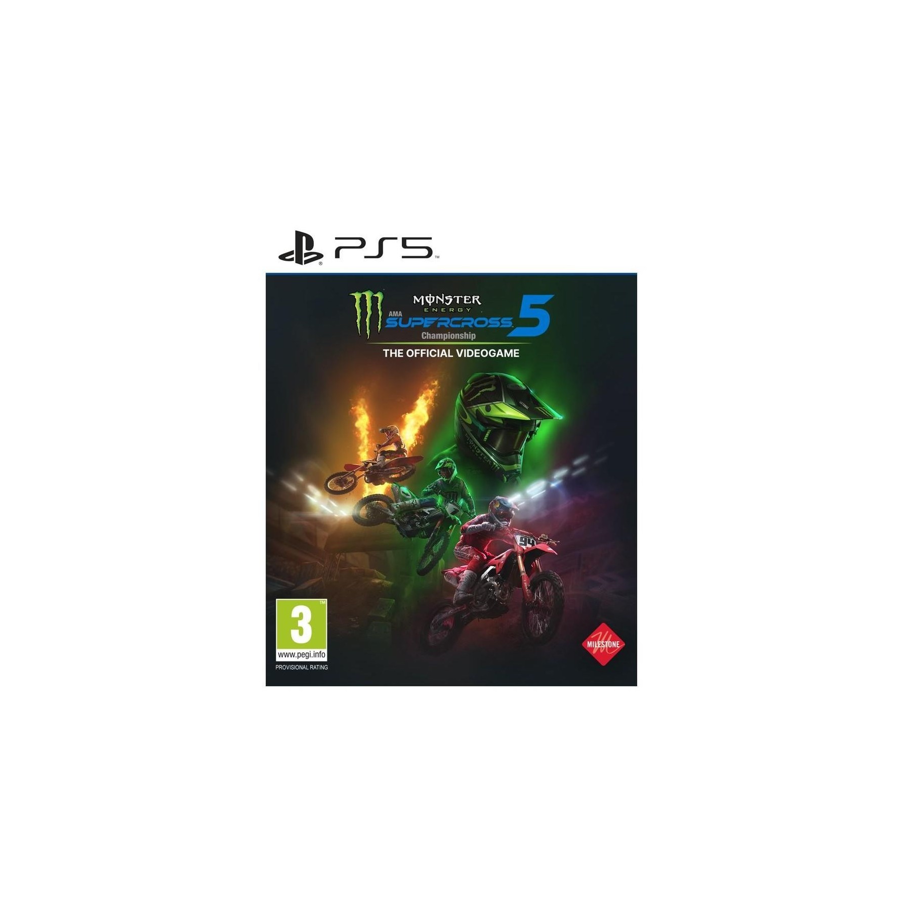 Monster Energy Supercross - The Official Videogame 5 Juego para Consola Sony PlayStation 5 [PAL ESPAÑA]