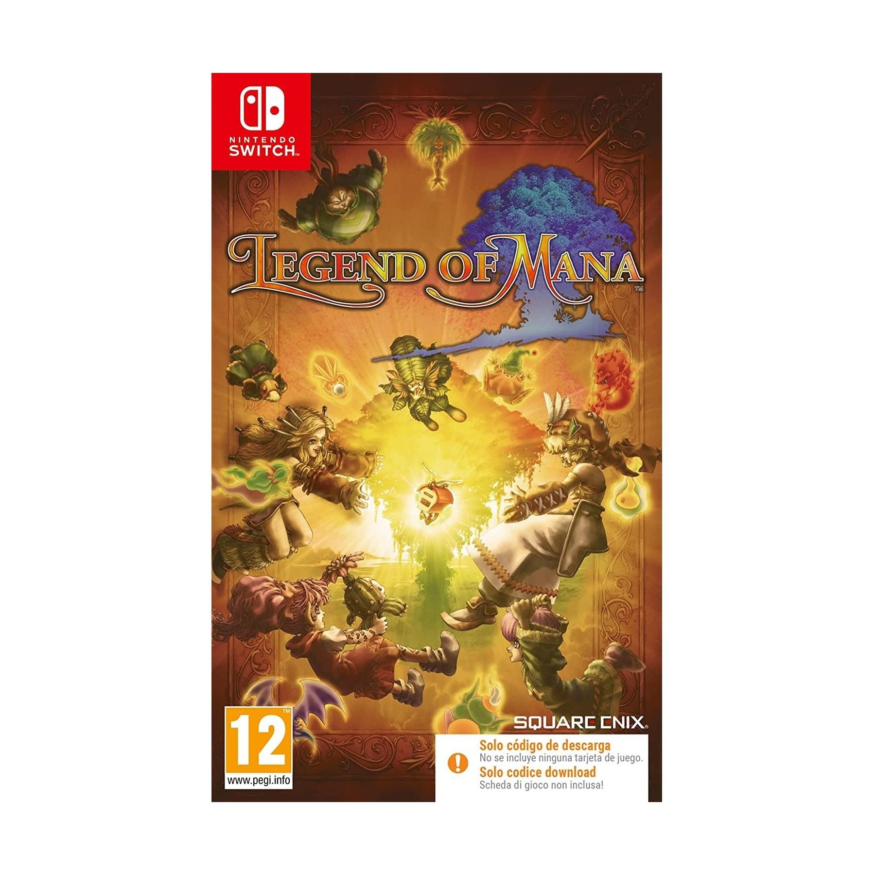 Legend Of Mana_Code In A Box  Switch