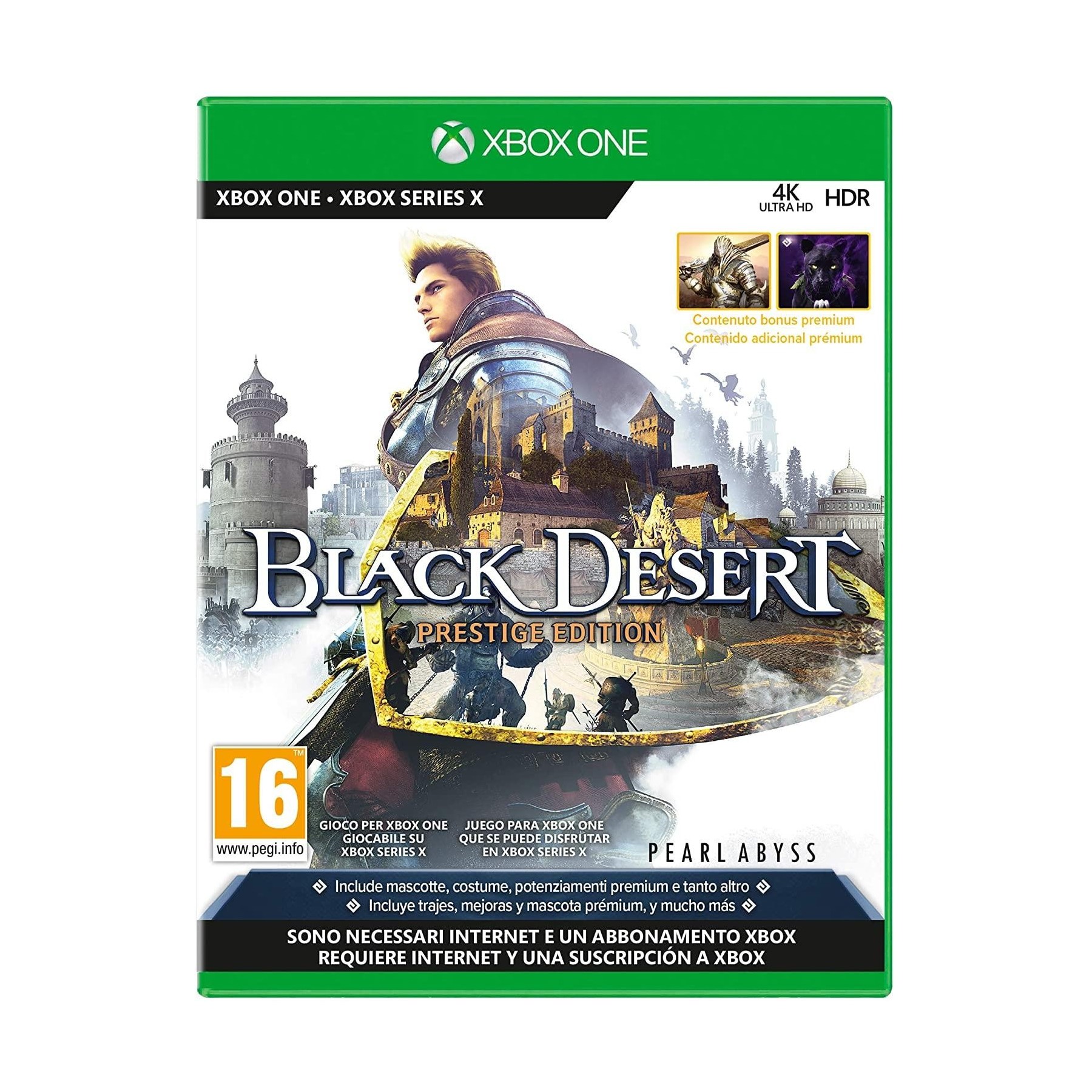 Black Desert Prestige Edition Juego para Consola Microsoft XBOX One [PAL ESPAÑA]