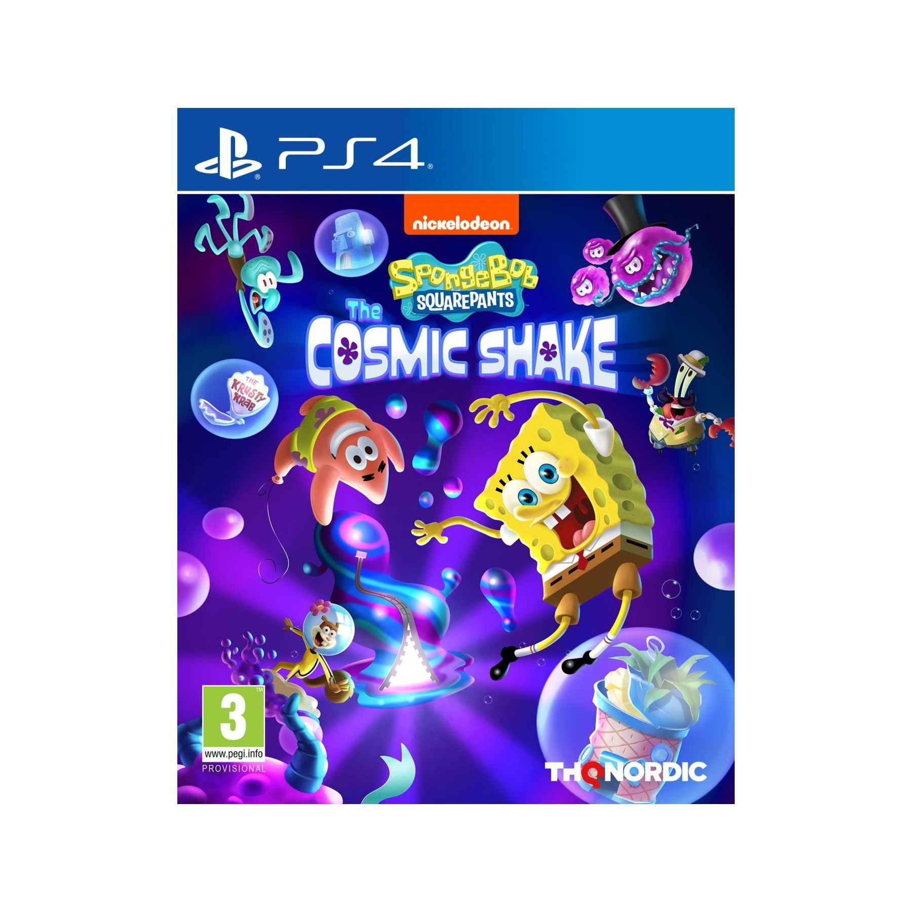 Bob Esponja: Cosmic Shake  Ps4