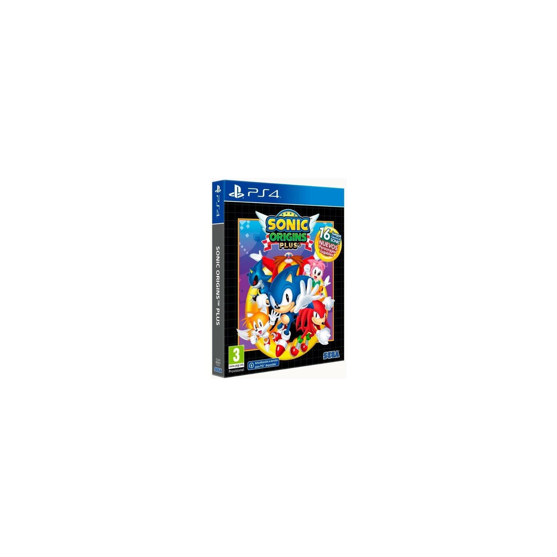 Sonic Origins Plus Le Juego para Consola Sony PlayStation 4 [PAL ESPAÑA]