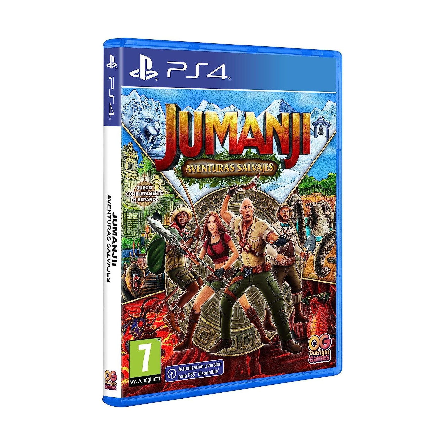 Jumanji Aventuras Salvajes Ps4