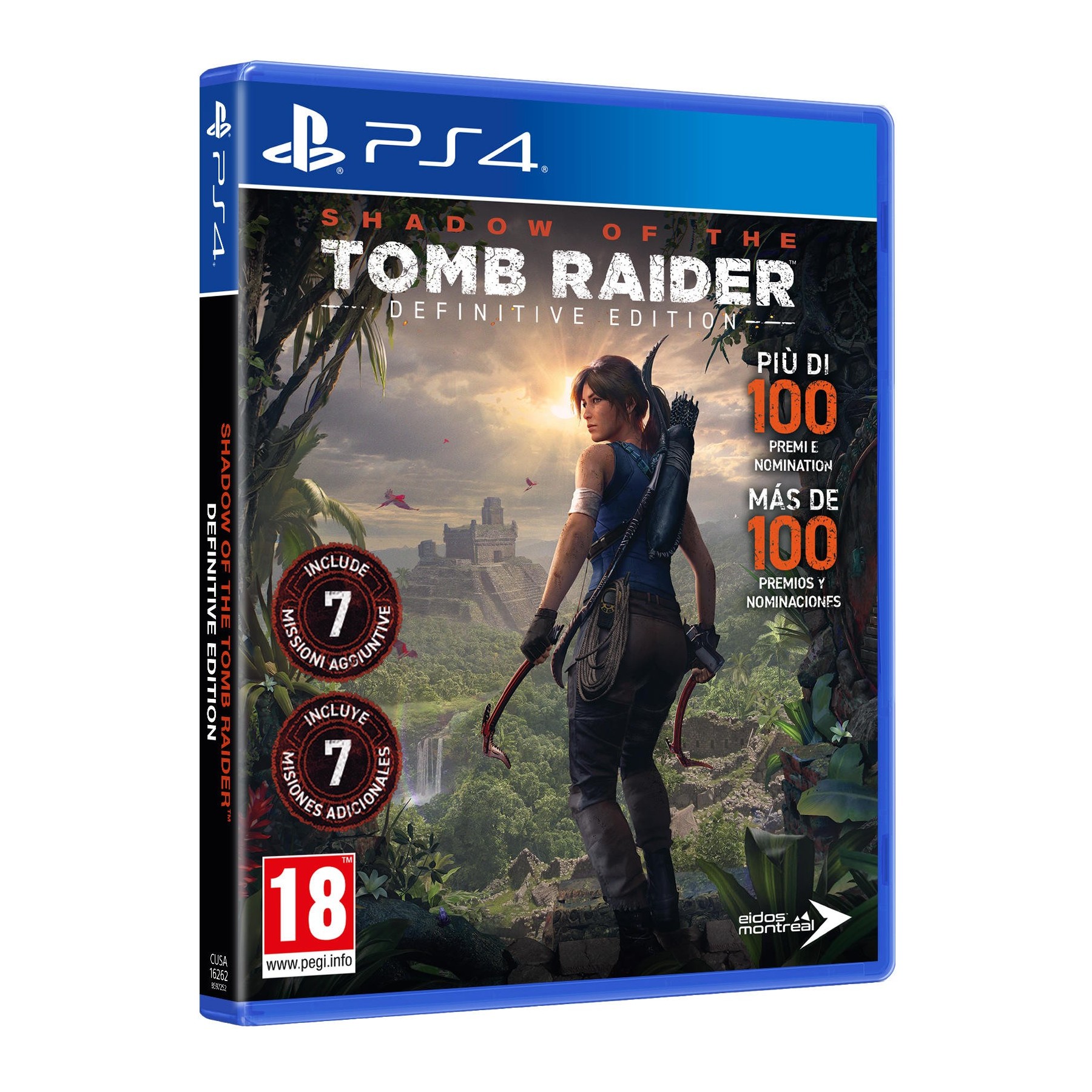 Shadow Of The Tomb Raider Juego para Consola Sony PlayStation 4 [PAL ESPAÑA]