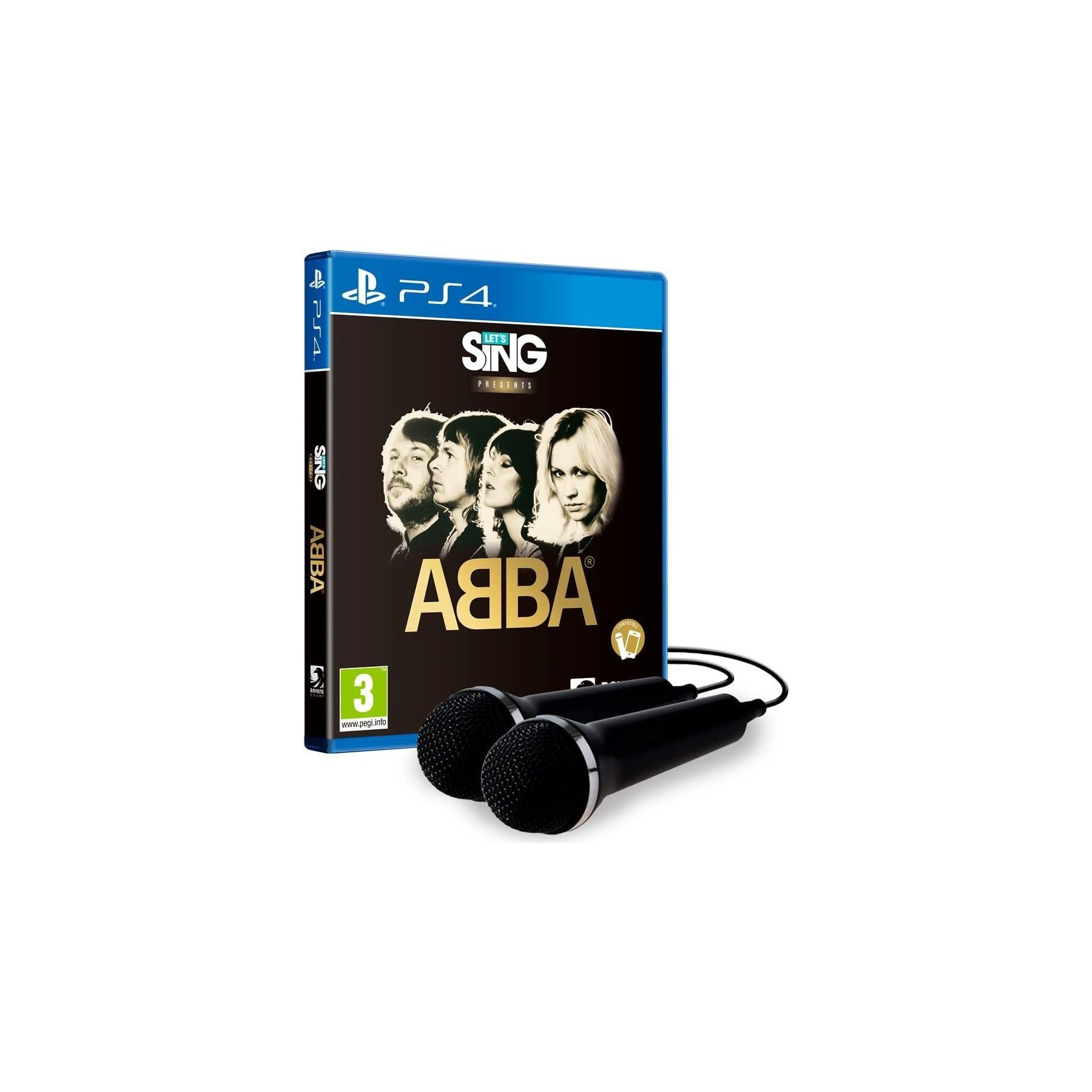 Let´s Sing ABBA + 2 Micros Ps4