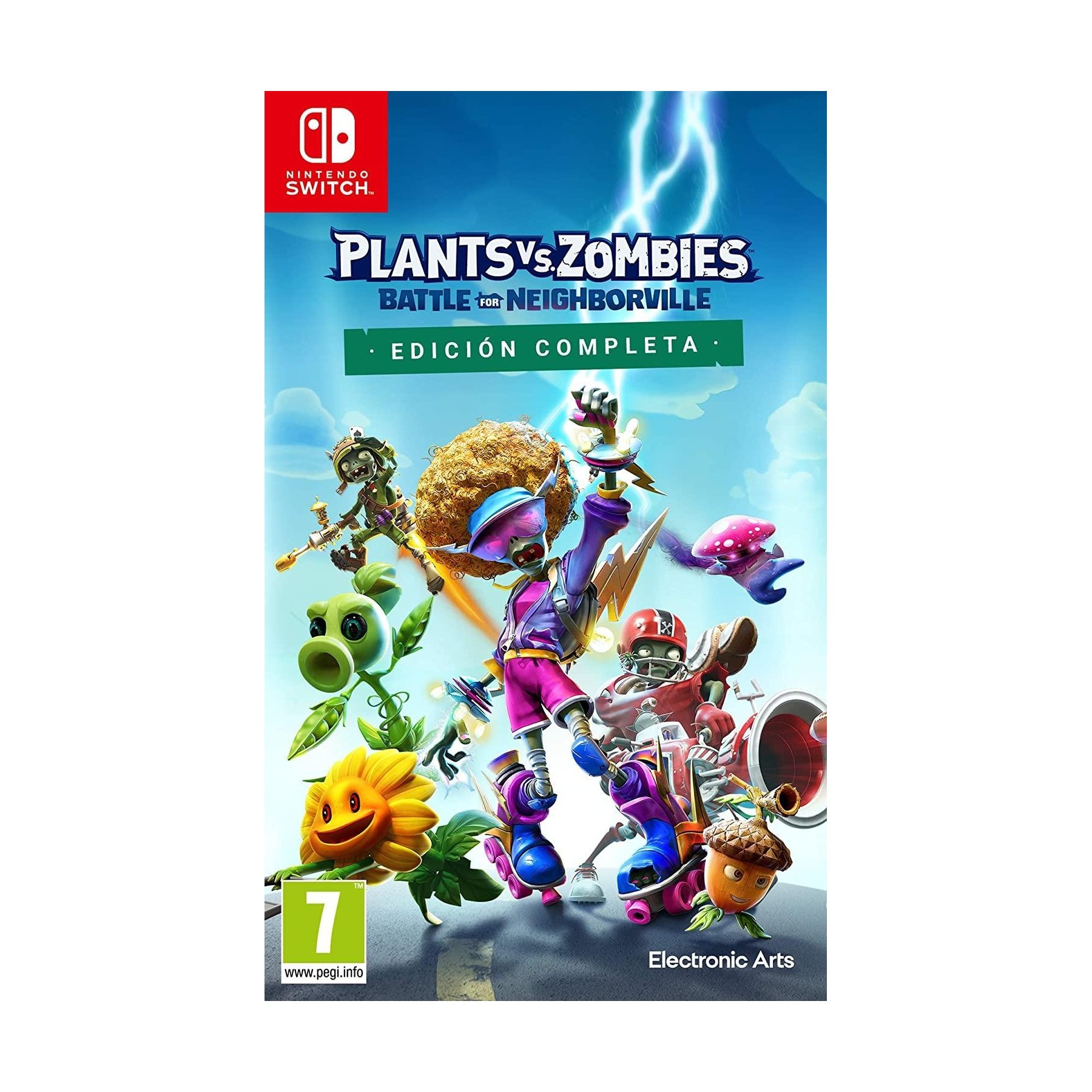 Plants Vs Zombies Battle For Neighborville Switch Edición Co