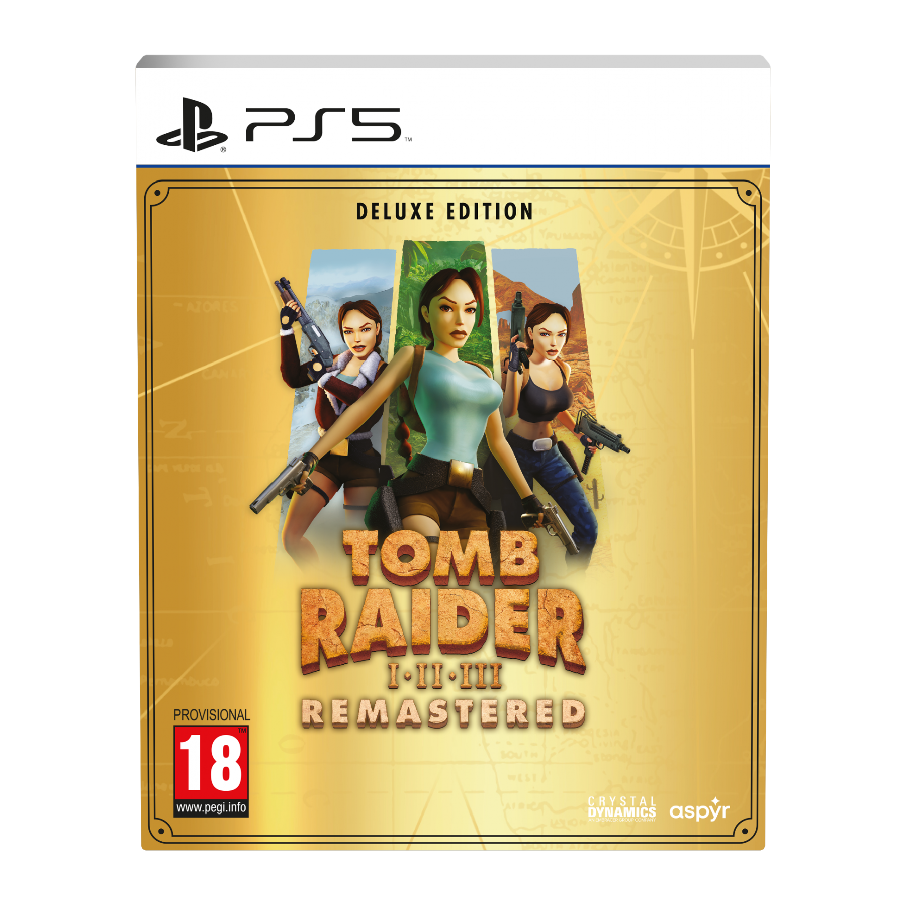 Tomb Raider I-III Remastered (Deluxe Edition) Juego para Consola Sony PlayStation 5 PS5