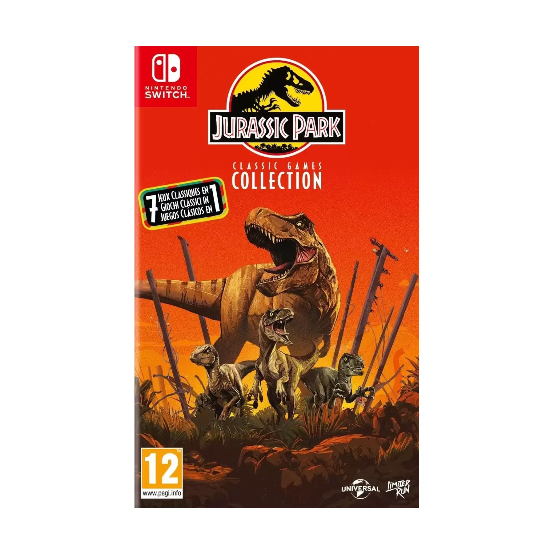 Jurassic Park Classic Games Collection Switch