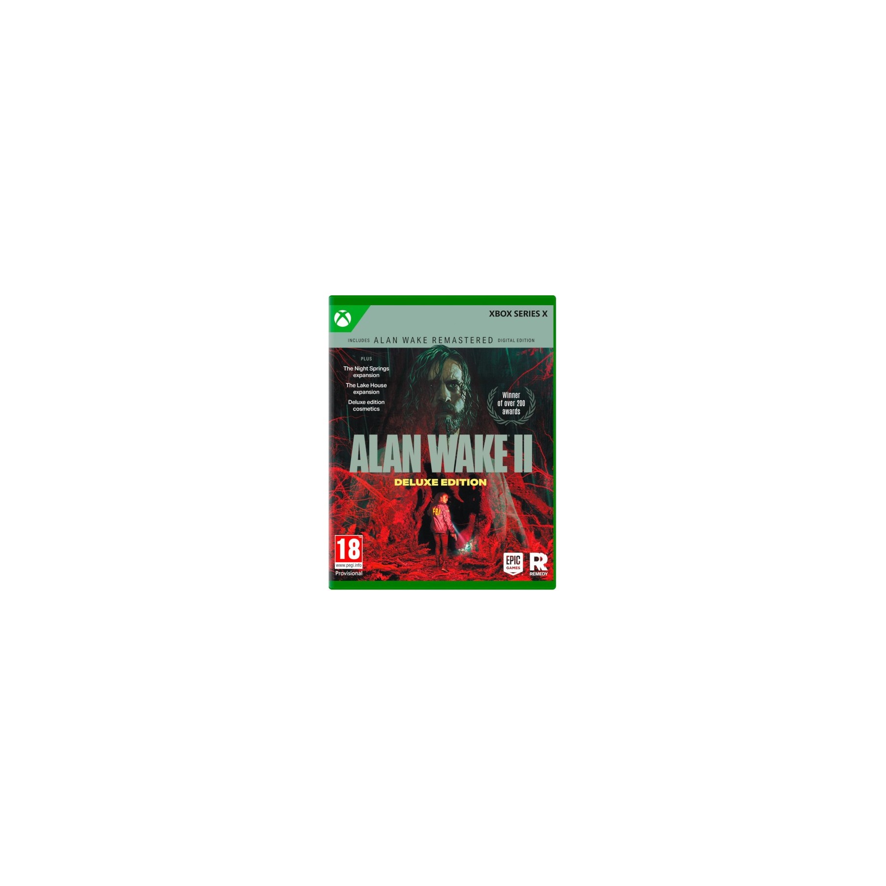 Alan Wake 2 Deluxe Edition Juego Fisico para Consola Microsoft Xbox Series X [ PAL ESPAÑA ]