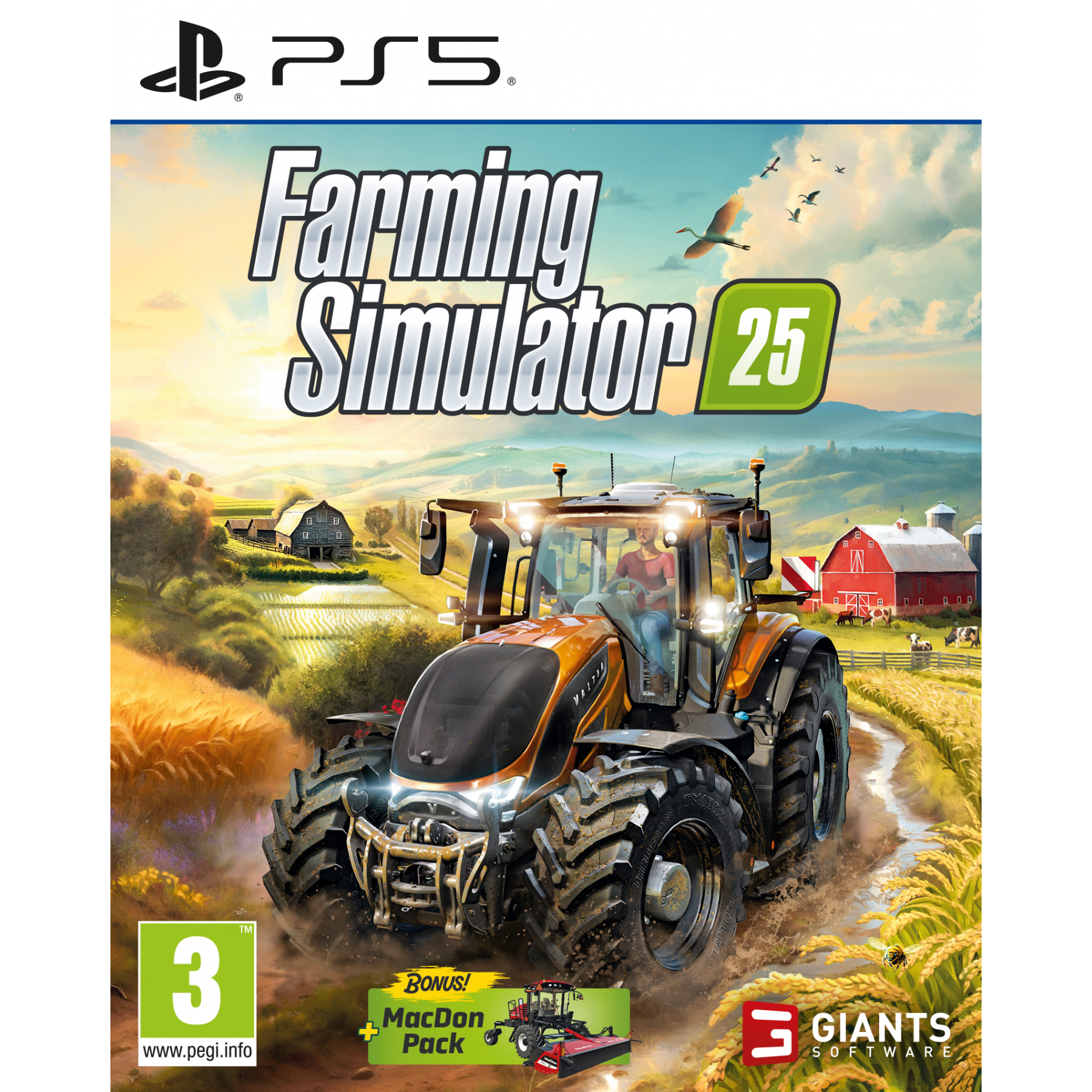 Farming Simulator 25 Juego Fisico para Consola Sony PlayStation 5 PS5