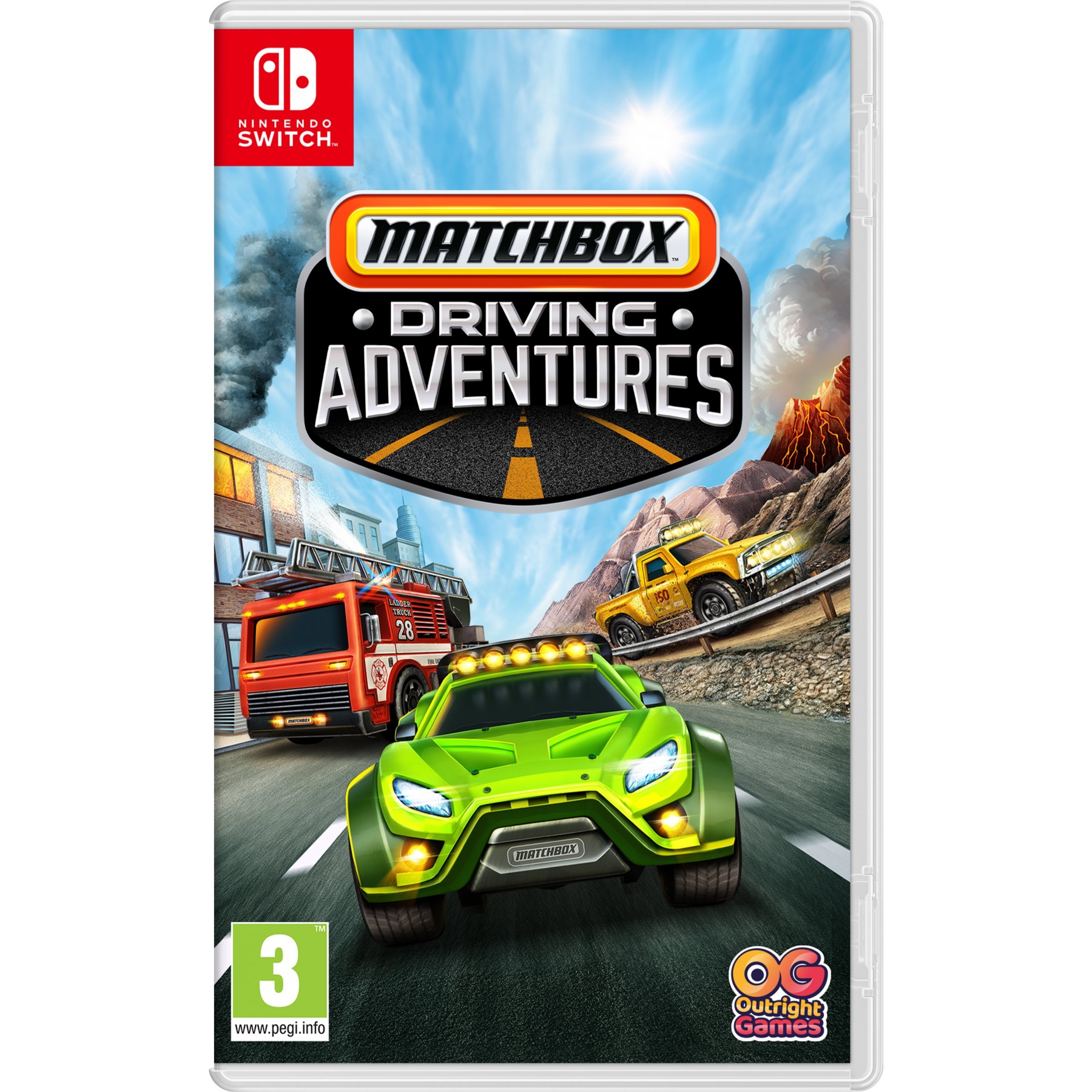 Matchbox Driving Adventures Juego Fisico para Consola Nintendo Switch