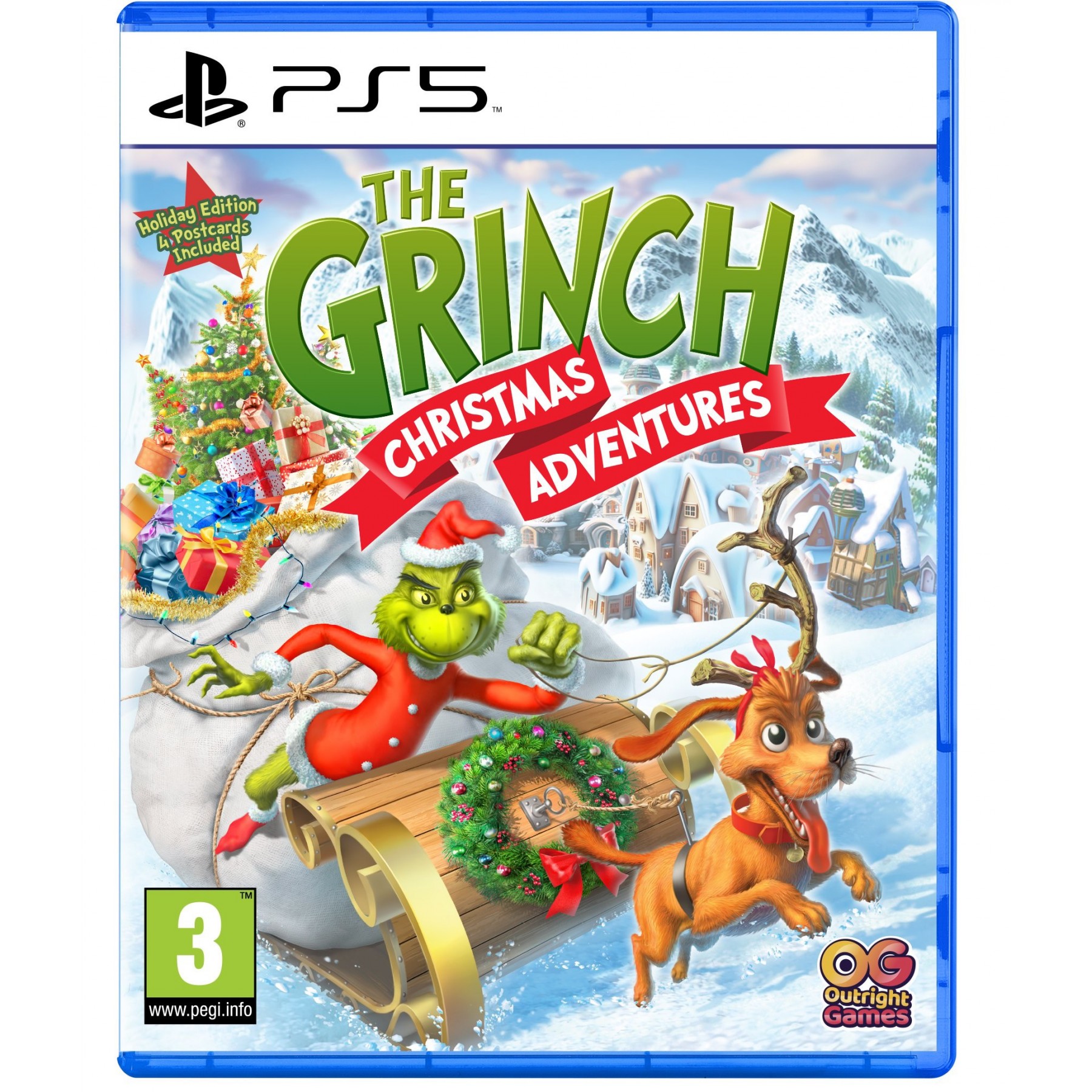 The Grinch: Christmas Adventures Incl. Postcard