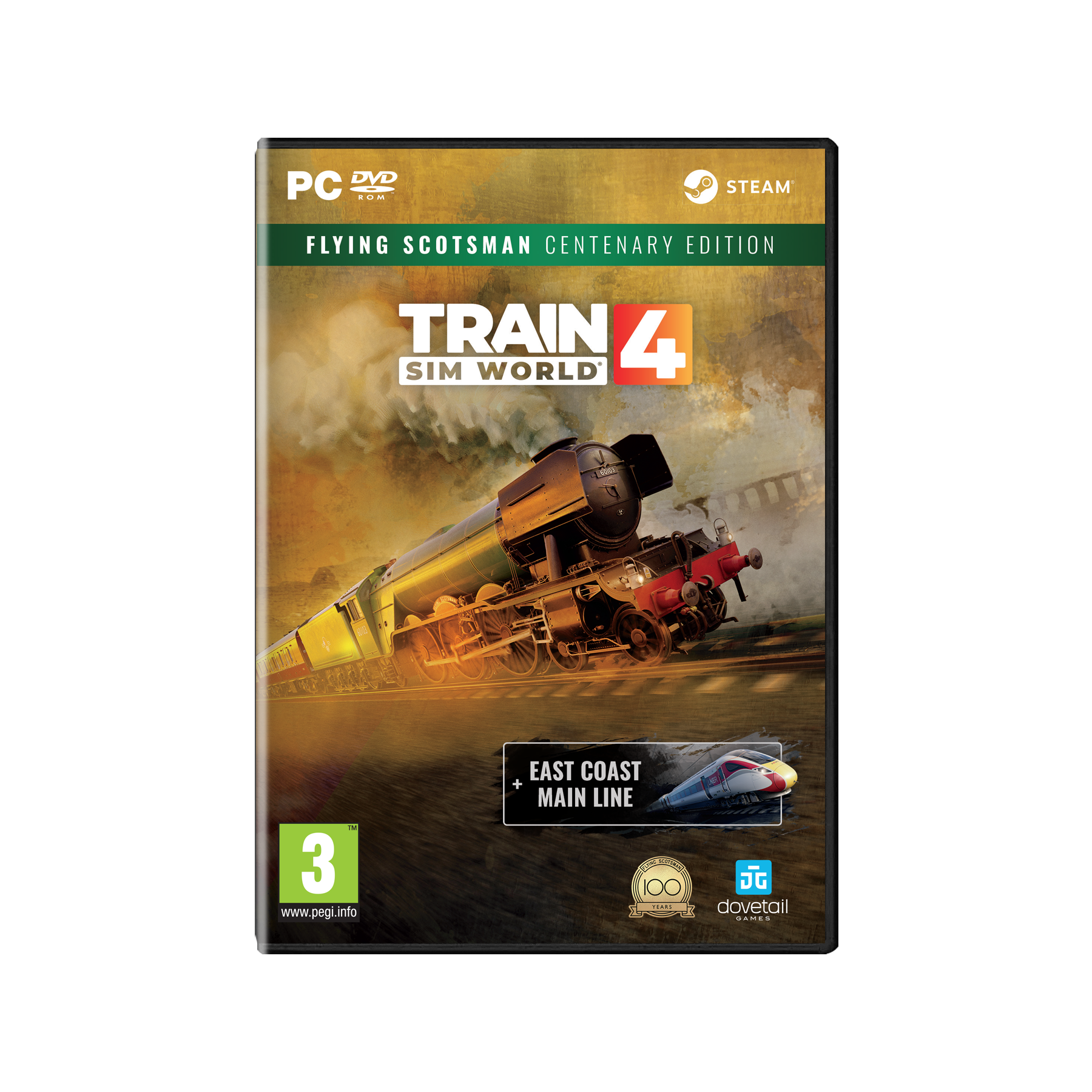 Train Sim World 4 includes Flying Scotsman