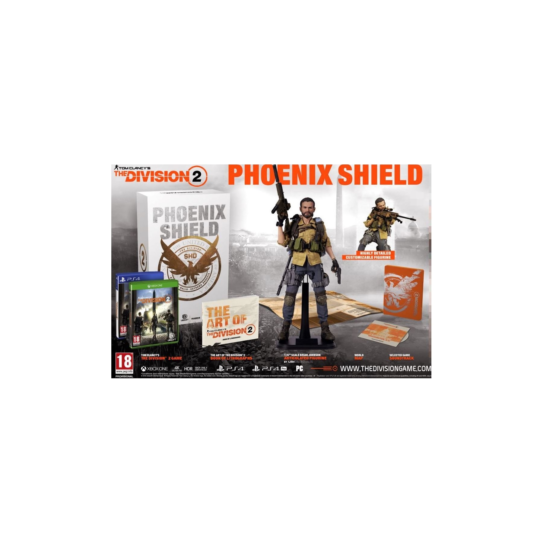 The Division 2 - Phoenix Shield Edition Juego Fisico para Consola Microsoft XBOX One