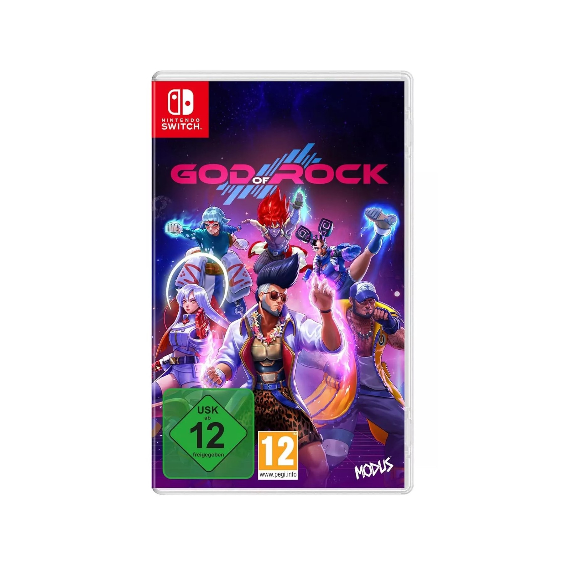 God of Rock Juego Fisico para Consola Nintendo Switch