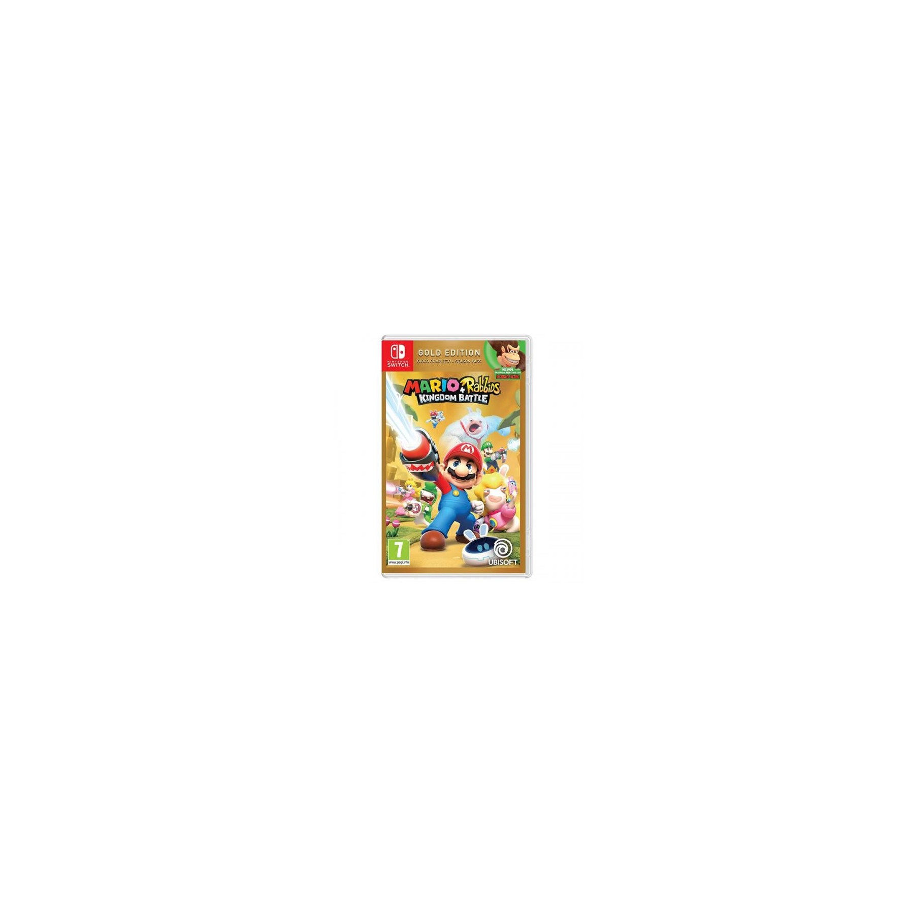 Mario + Rabbids Kingdom Battle Gold Edition Juego para Consola Nintendo Nintendo Switch