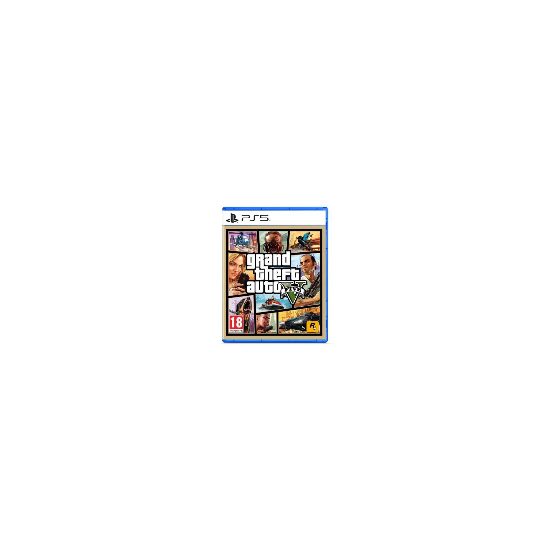 GTA V: Grand Theft Auto V (x1) Juego para Consola Sony PlayStation 5 PS5