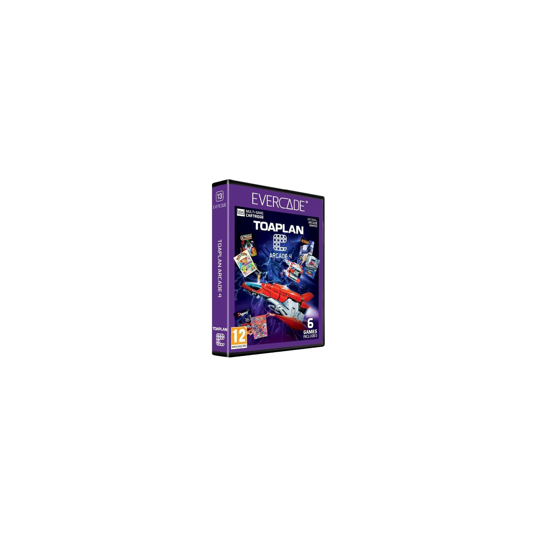 EVERCADE MULTIGAME CARTRIDGE TOAPLAN ARCADE COLLECTION 4 Juego para Consola Evercade